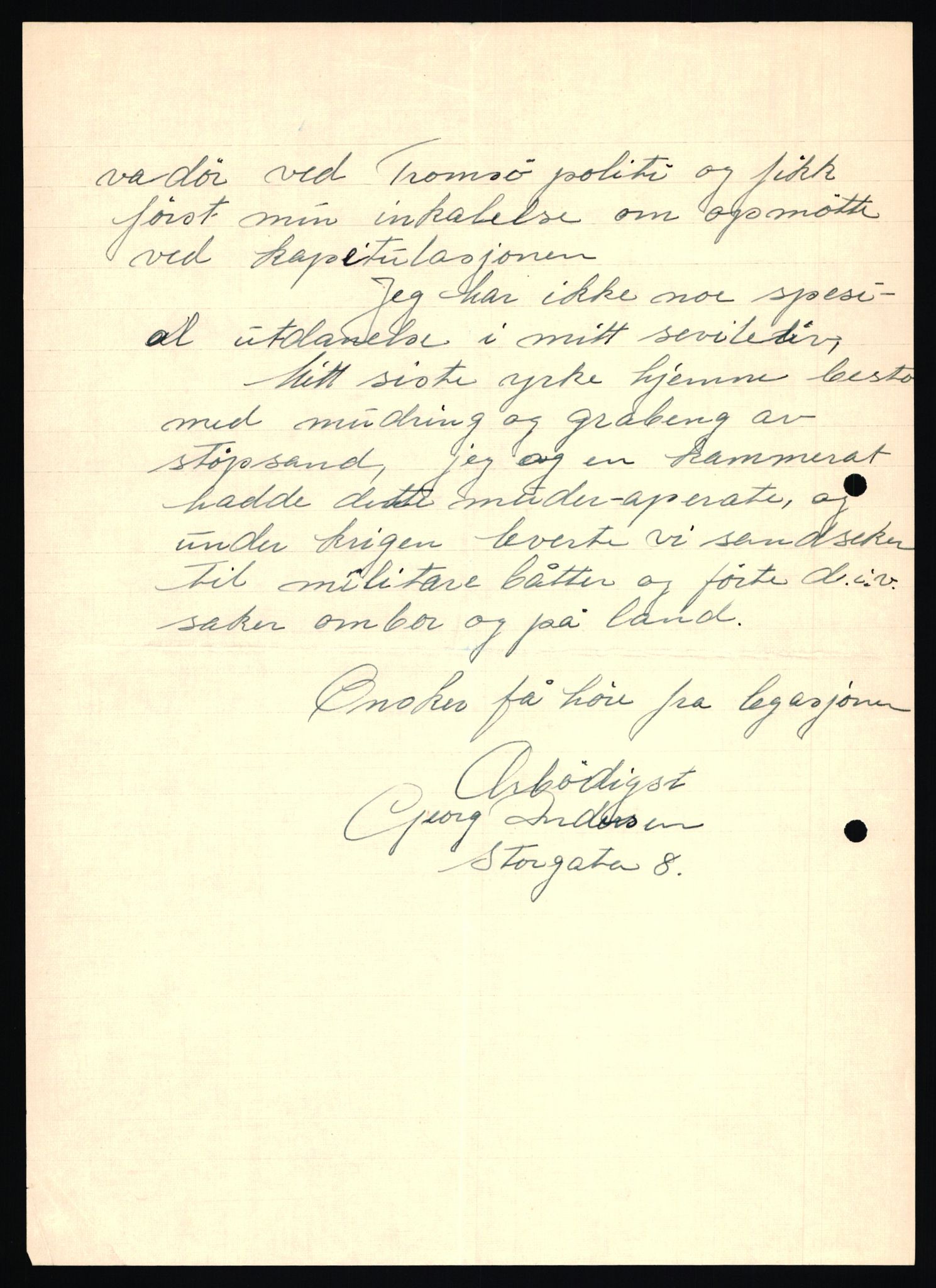 Forsvaret, Forsvarets krigshistoriske avdeling, AV/RA-RAFA-2017/Y/Ya/L0006: II-C-11-11,2 - Utenriksdepartementet.  Legasjonen i Helsingfors., 1940-1946, s. 527
