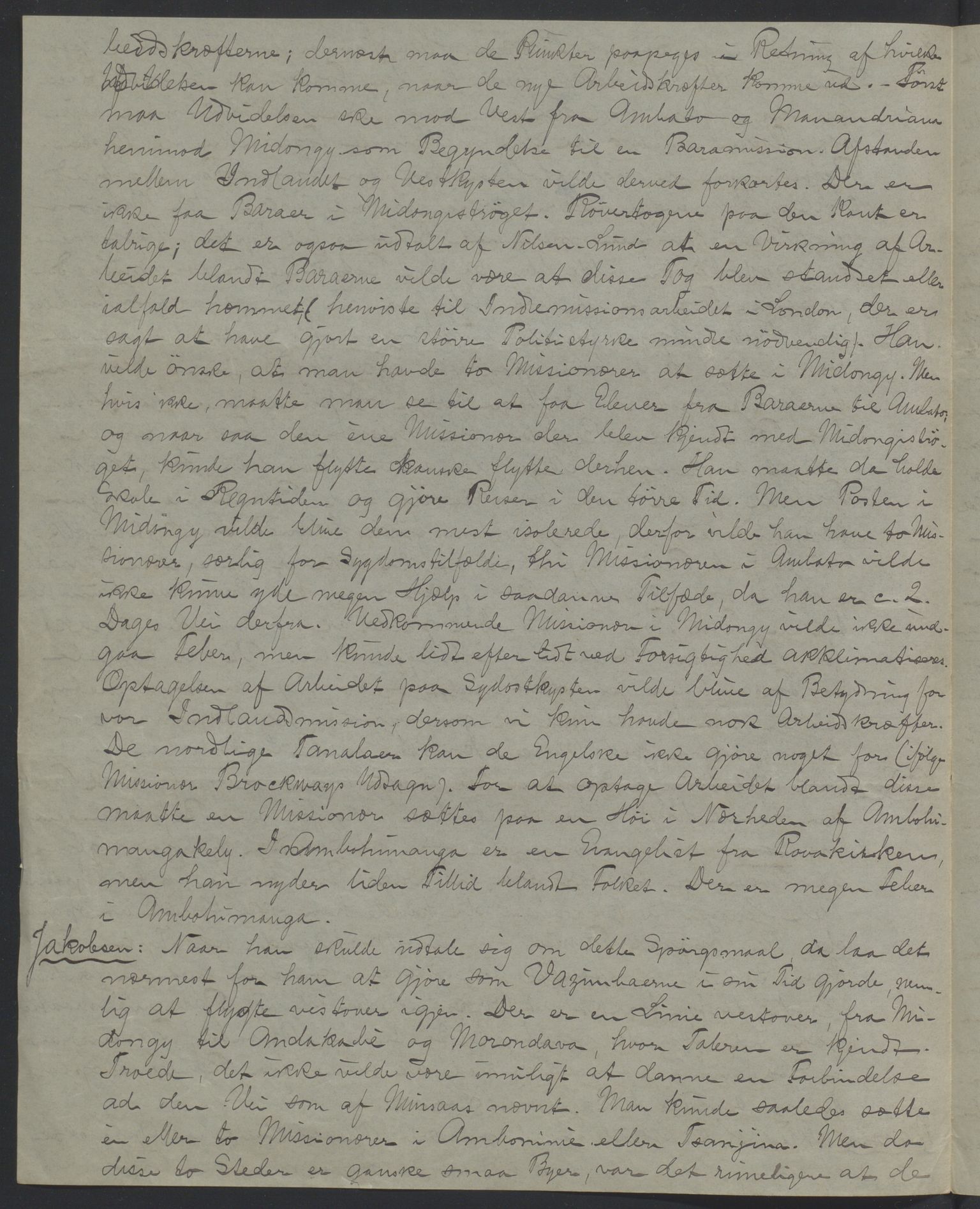 Det Norske Misjonsselskap - hovedadministrasjonen, VID/MA-A-1045/D/Da/Daa/L0036/0011: Konferansereferat og årsberetninger / Konferansereferat fra Madagaskar Innland., 1886