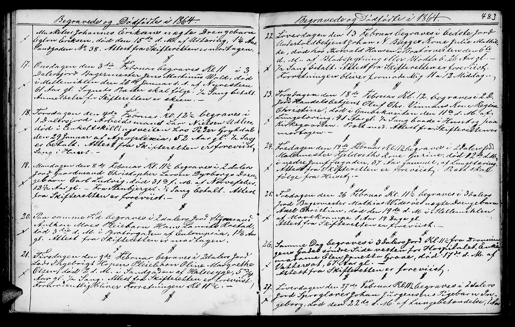 Ministerialprotokoller, klokkerbøker og fødselsregistre - Sør-Trøndelag, SAT/A-1456/602/L0140: Klokkerbok nr. 602C08, 1864-1872, s. 482-483