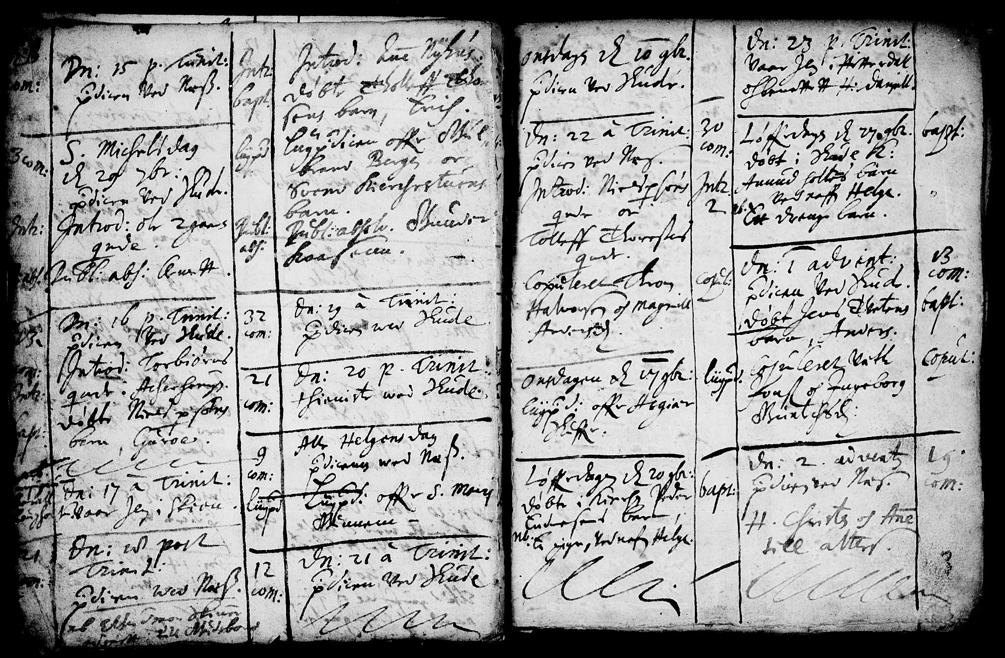 Sauherad kirkebøker, AV/SAKO-A-298/F/Fa/L0001: Ministerialbok nr. I 1, 1649-1681