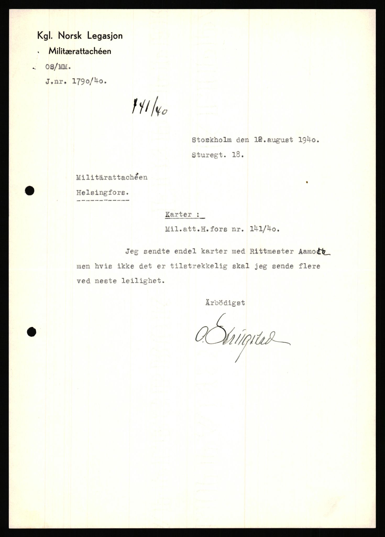 Forsvaret, Forsvarets krigshistoriske avdeling, RA/RAFA-2017/Y/Ya/L0006: II-C-11-11,2 - Utenriksdepartementet.  Legasjonen i Helsingfors., 1940-1946, s. 374