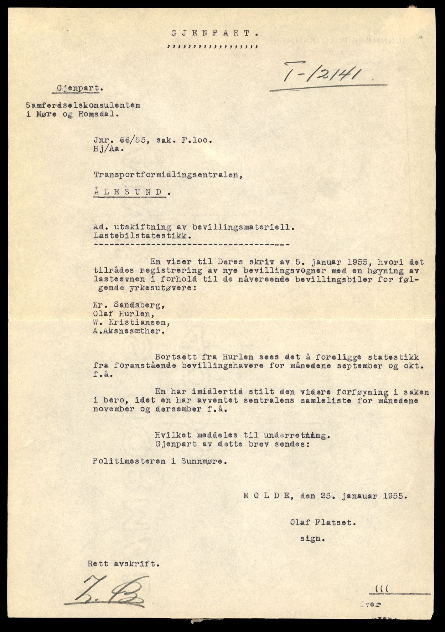 Møre og Romsdal vegkontor - Ålesund trafikkstasjon, AV/SAT-A-4099/F/Fe/L0032: Registreringskort for kjøretøy T 11997 - T 12149, 1927-1998, s. 3627