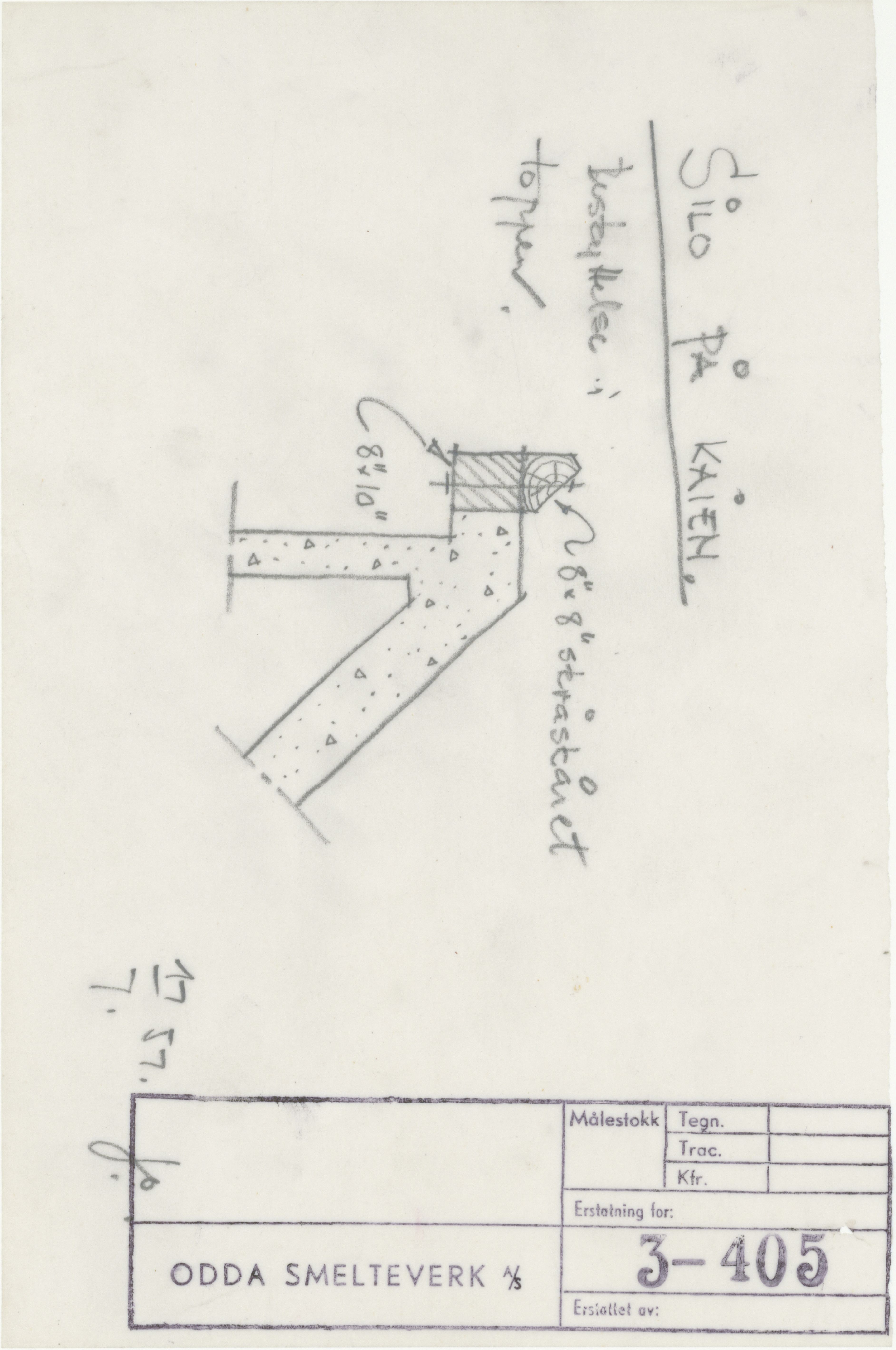 Odda smelteverk AS, KRAM/A-0157.1/T/Td/L0003: Gruppe 3. Importkai, 1954-1993, s. 161