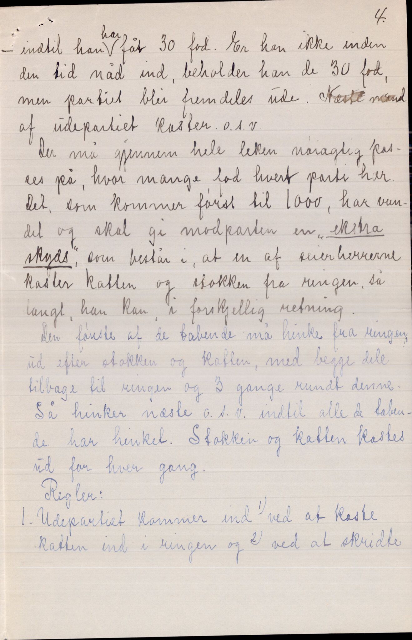 Samling etter Klara Semb, NSFF/KS/A/070: Leikar, paradis, songleikar. Manuskript etter Nora Kobberstad, Volda. Hefte: "Let-på-tå. Lege med sange", samlede af Nora Kobberstad