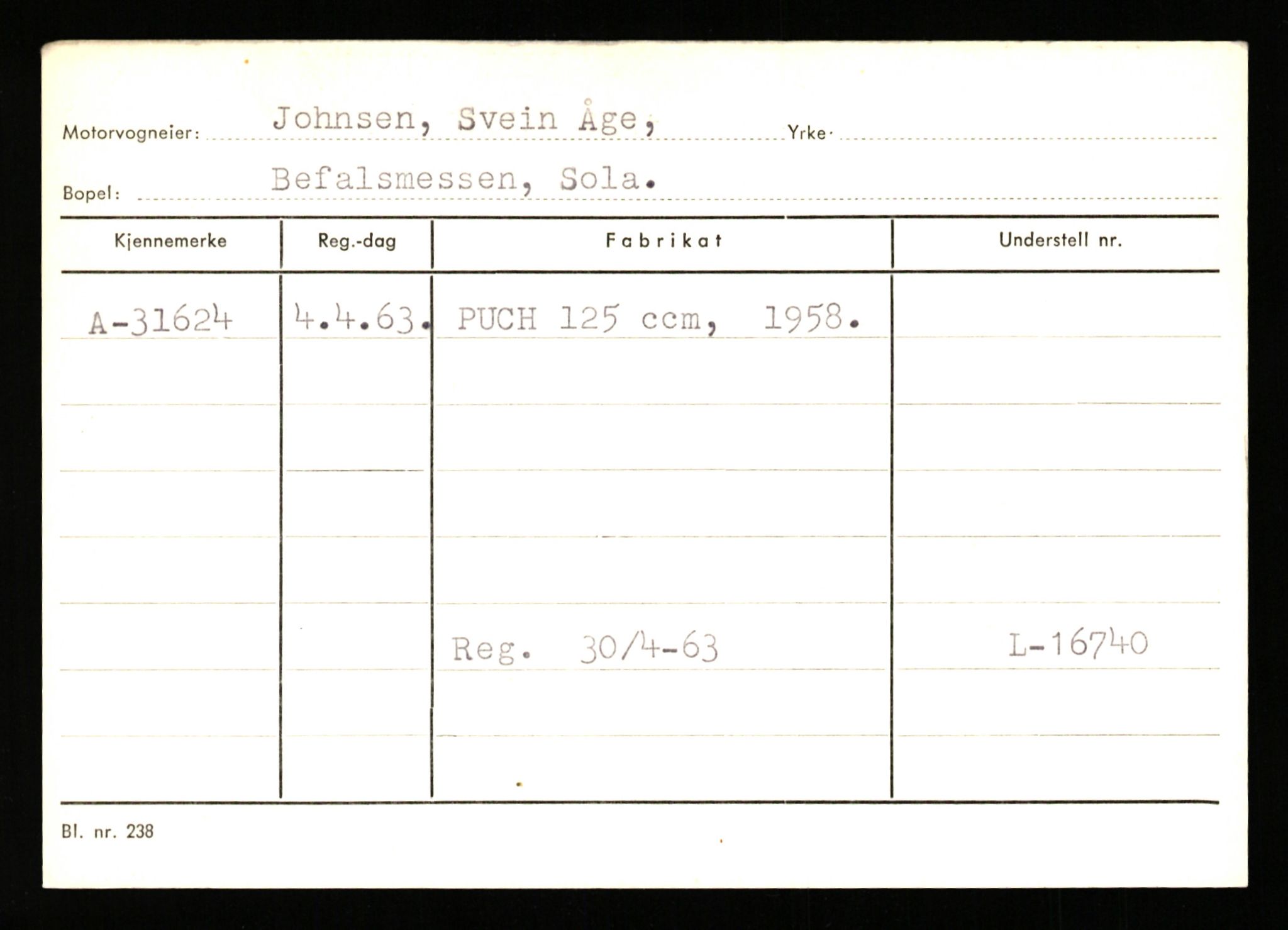 Stavanger trafikkstasjon, AV/SAST-A-101942/0/G/L0005: Registreringsnummer: 23000 - 34245, 1930-1971, s. 2642