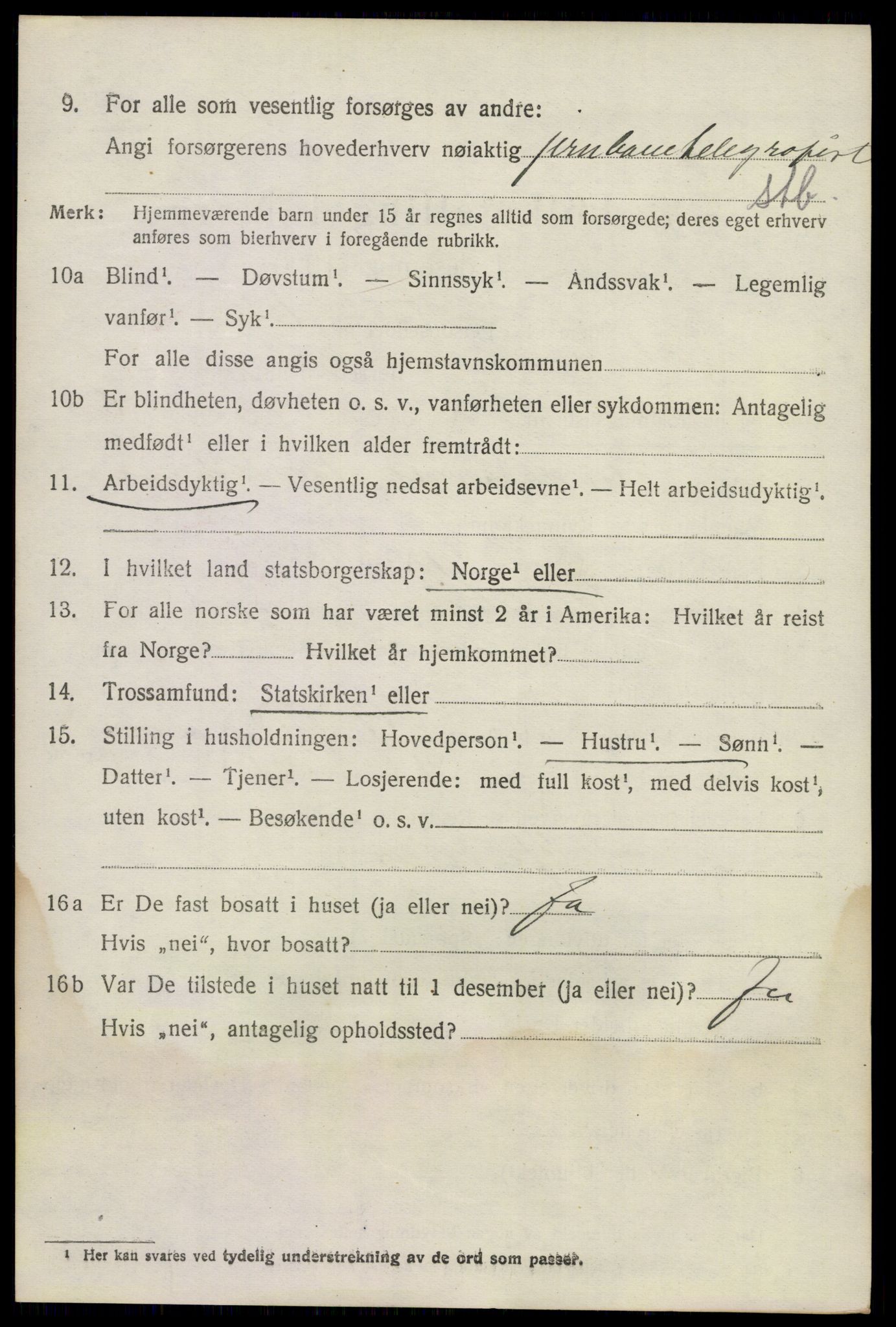SAKO, Folketelling 1920 for 0724 Sandeherred herred, 1920, s. 9227