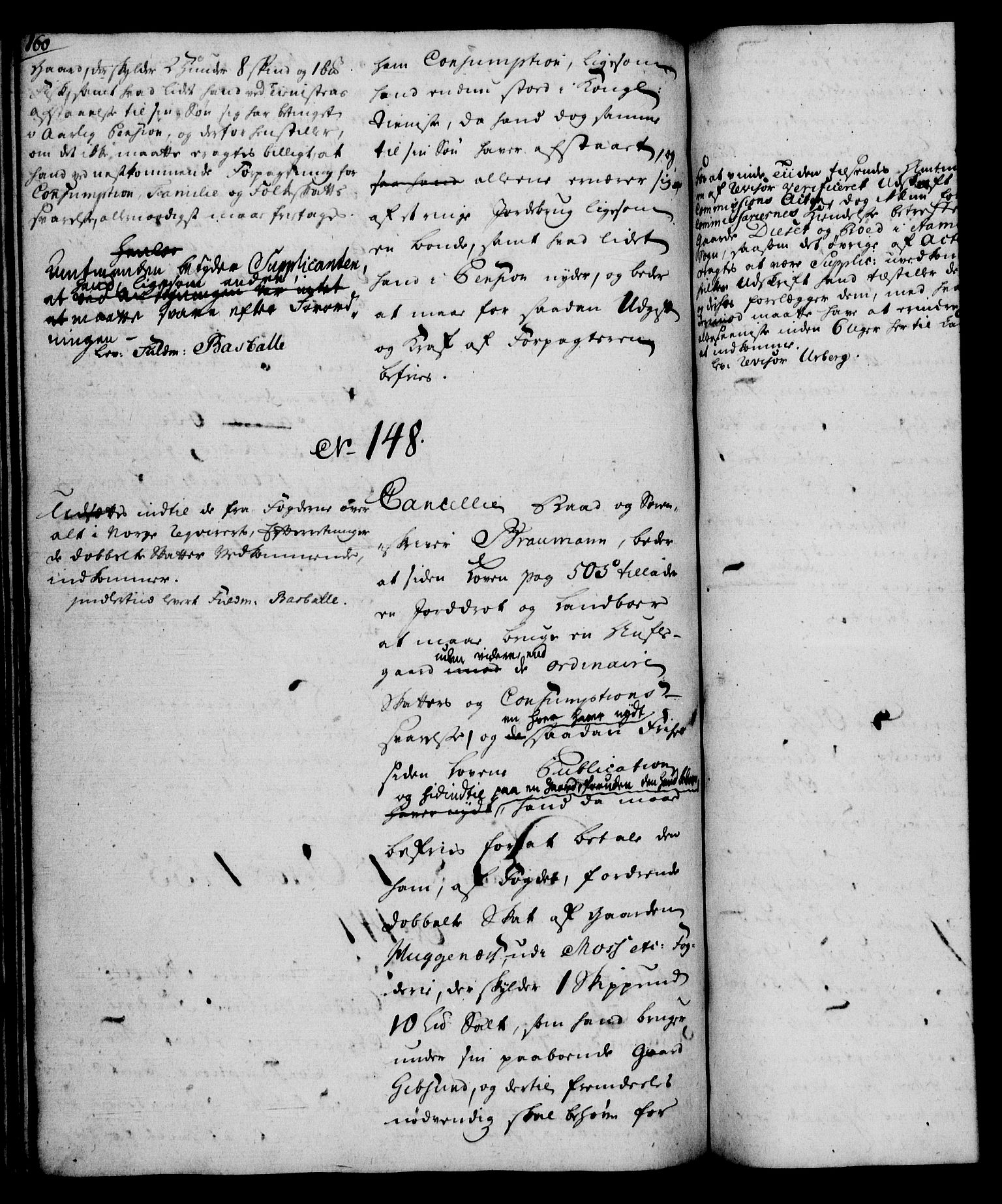 Rentekammeret, Kammerkanselliet, AV/RA-EA-3111/G/Gh/Gha/L0033: Norsk ekstraktmemorialprotokoll (merket RK 53.78), 1755-1756, s. 160