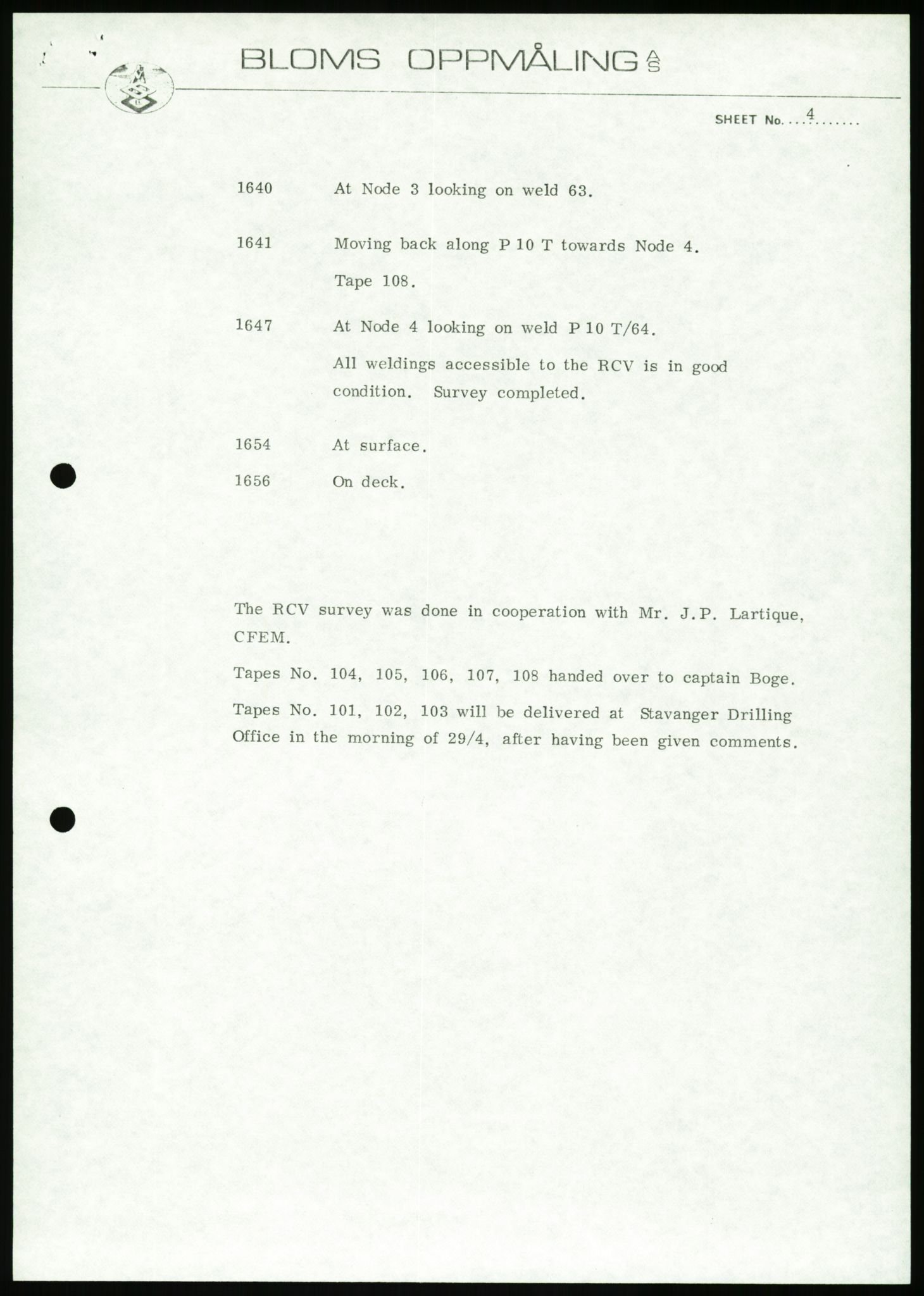 Pa 1503 - Stavanger Drilling AS, AV/SAST-A-101906/Da/L0013: Alexander L. Kielland - Saks- og korrespondansearkiv, 1980, s. 249