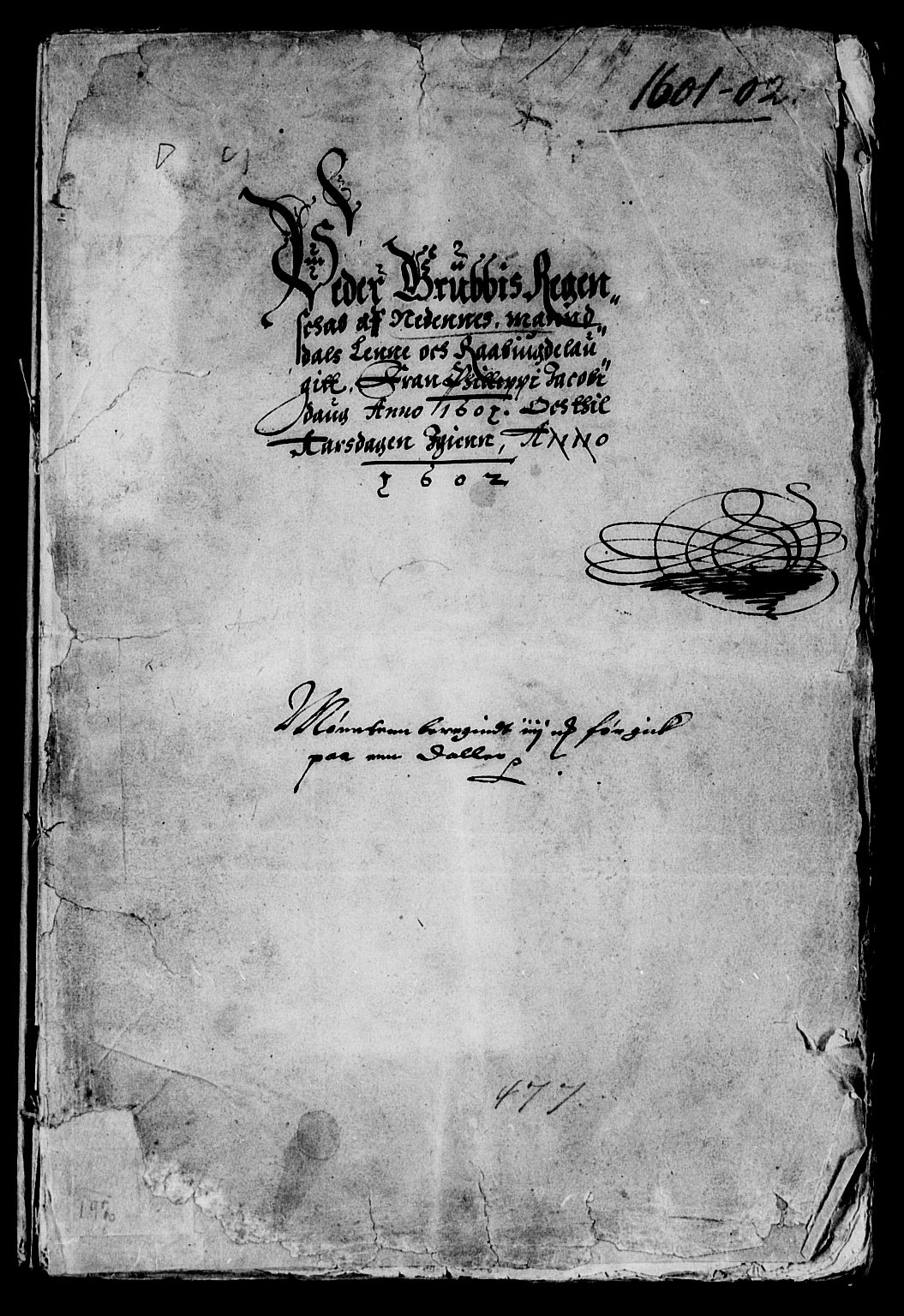 Rentekammeret inntil 1814, Reviderte regnskaper, Lensregnskaper, RA/EA-5023/R/Rb/Rbq/L0001: Nedenes len. Mandals len. Råbyggelag., 1592-1607