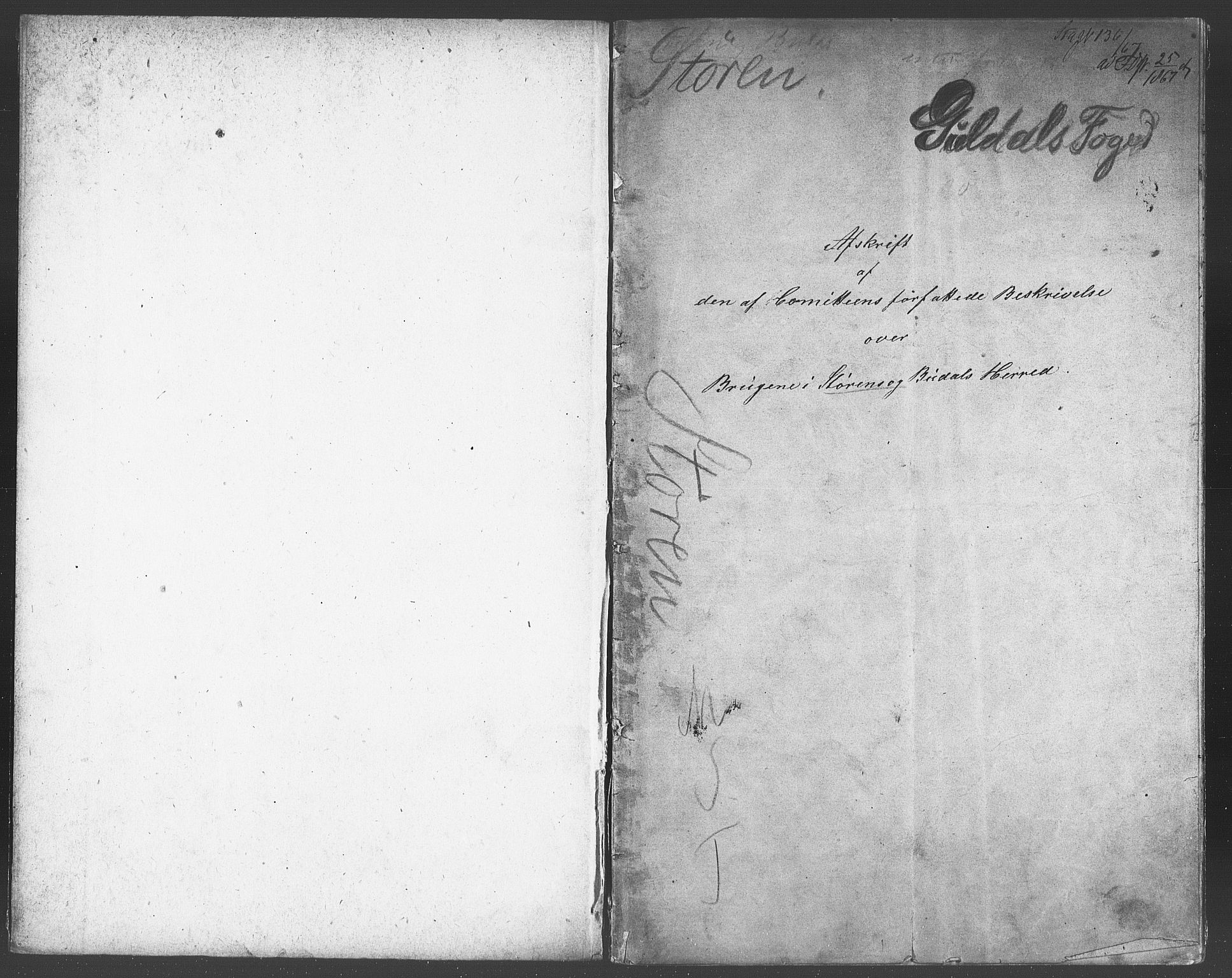 Matrikkelrevisjonen av 1863, AV/RA-S-1530/F/Fe/L0331: Støren (Budalen), 1863