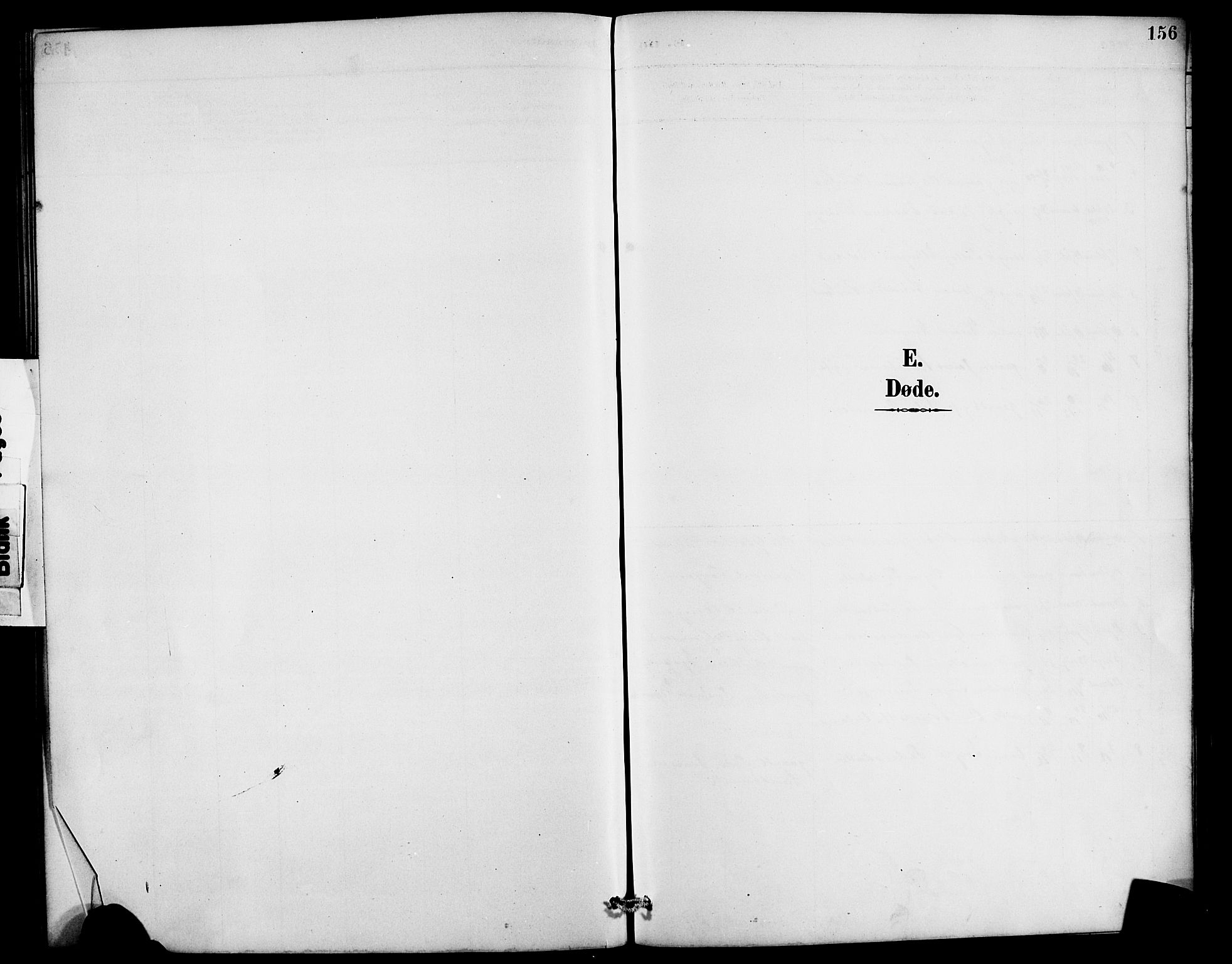 Lund sokneprestkontor, SAST/A-101809/S07/L0007: Klokkerbok nr. B 7, 1890-1925, s. 156