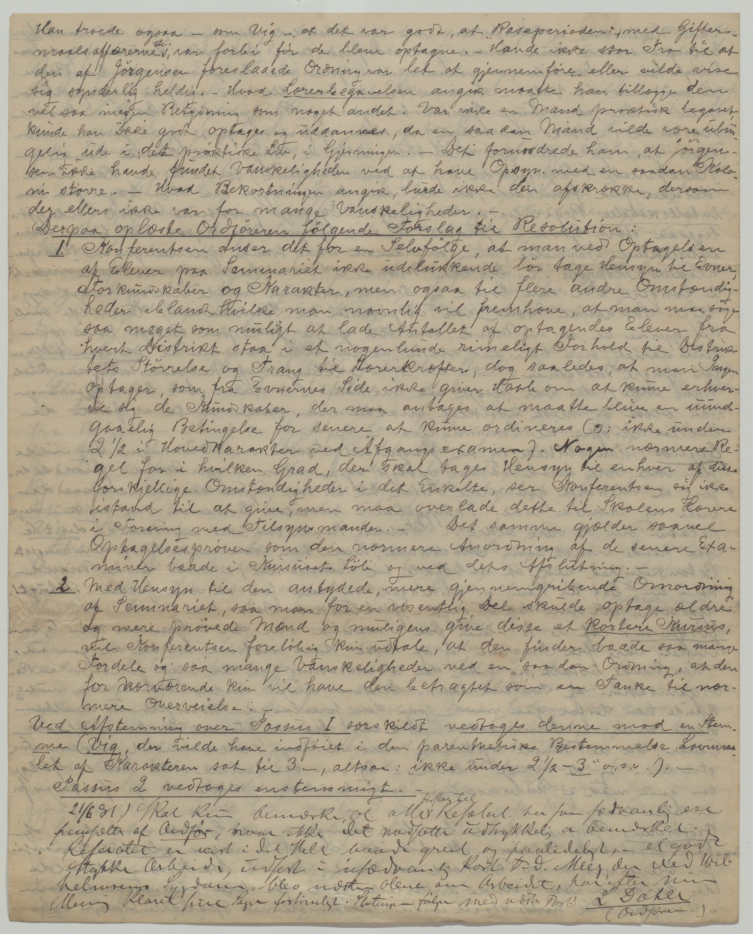 Det Norske Misjonsselskap - hovedadministrasjonen, VID/MA-A-1045/D/Da/Daa/L0035/0012: Konferansereferat og årsberetninger / Konferansereferat fra Madagaskar Innland., 1881