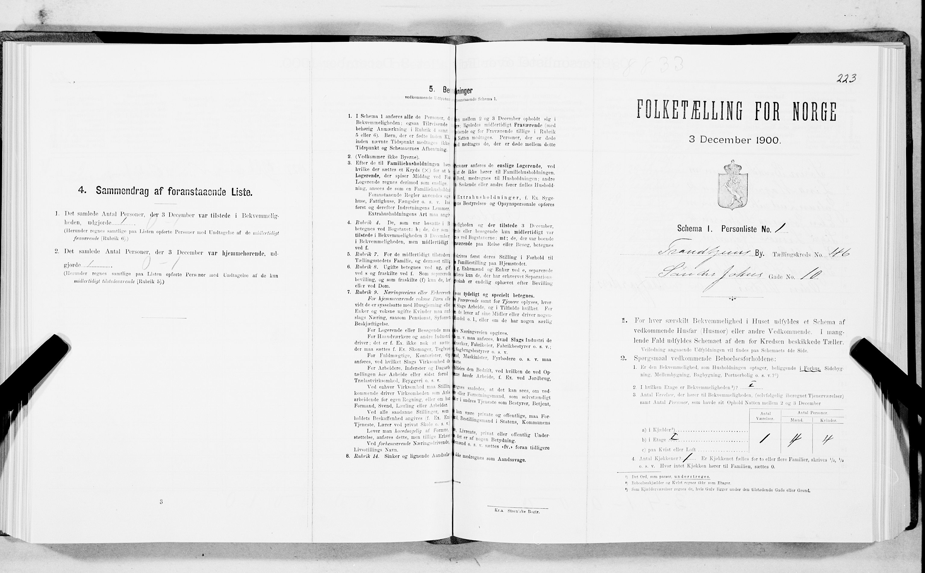 SAT, Folketelling 1900 for 1601 Trondheim kjøpstad, 1900, s. 7526