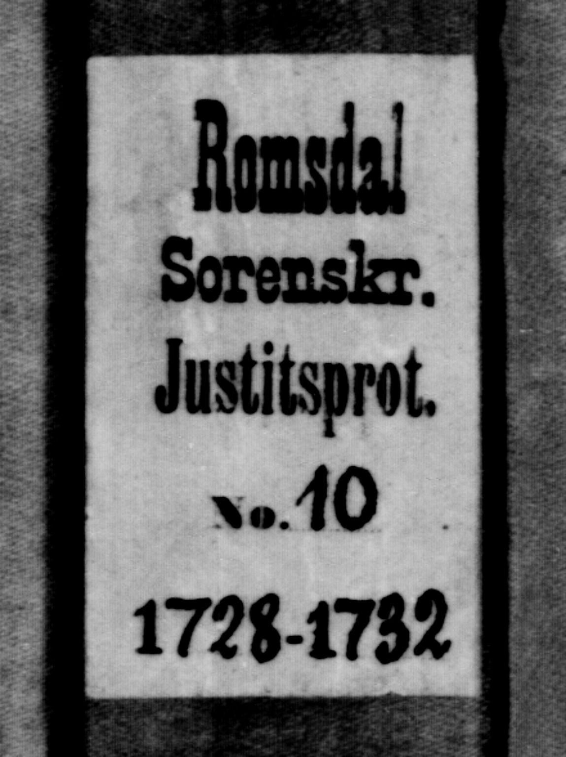 Romsdal sorenskriveri, SAT/A-4149/1/1/1A/L0010: Tingbok, 1728-1732