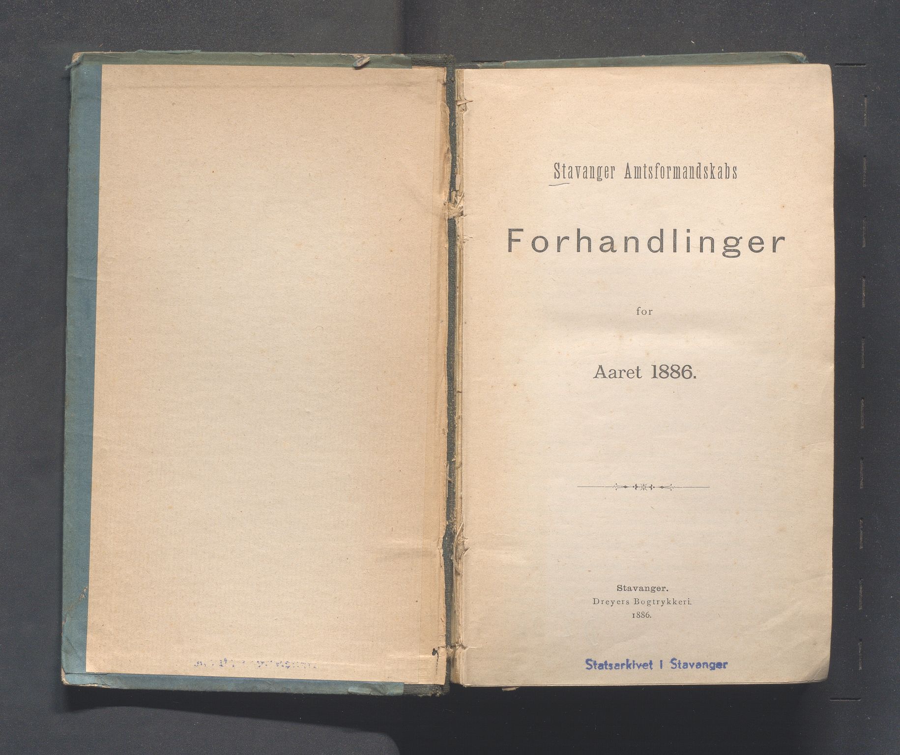 Rogaland fylkeskommune - Fylkesrådmannen , IKAR/A-900/A, 1886, s. 2