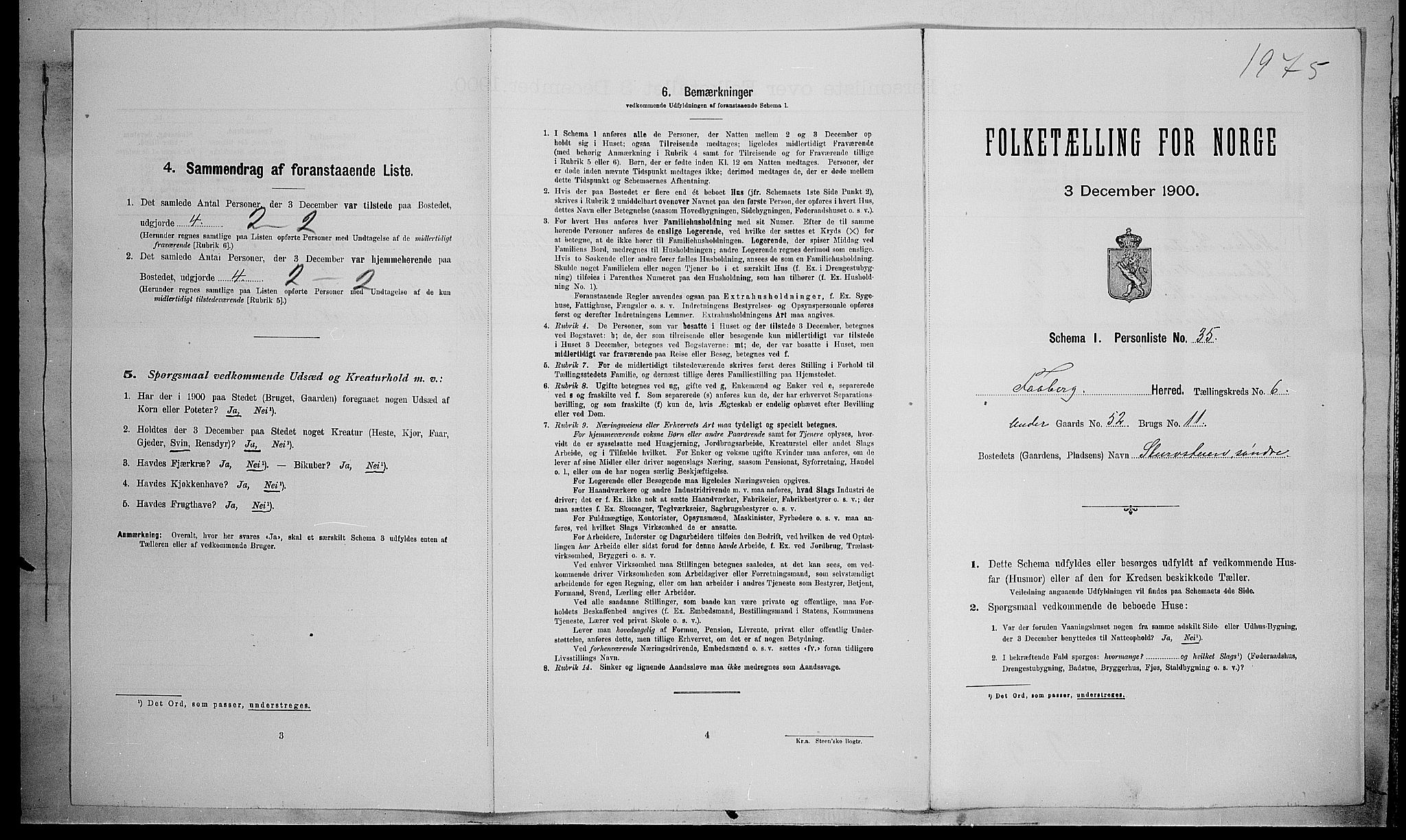 SAH, Folketelling 1900 for 0524 Fåberg herred, 1900, s. 676