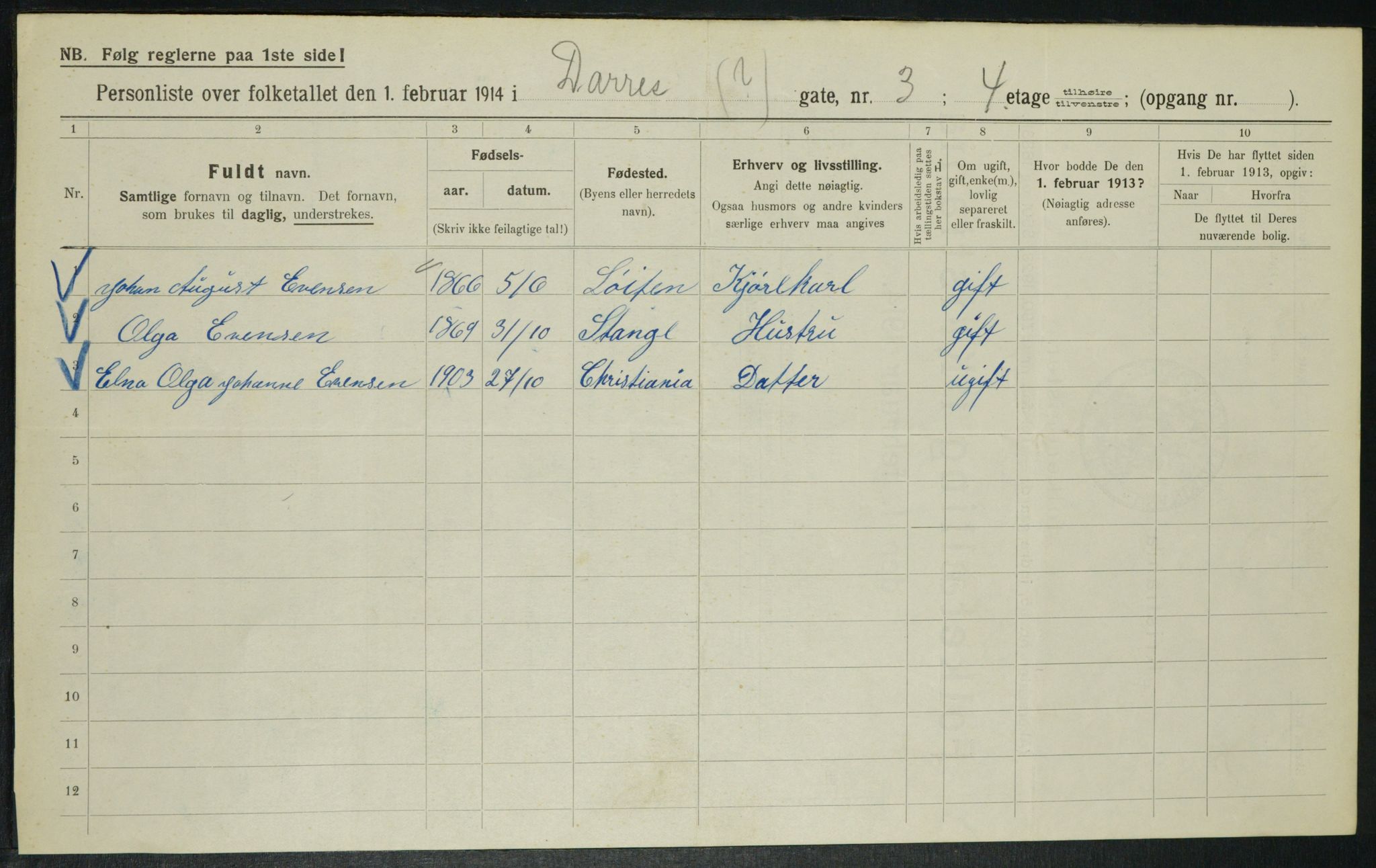 OBA, Kommunal folketelling 1.2.1914 for Kristiania, 1914, s. 15528