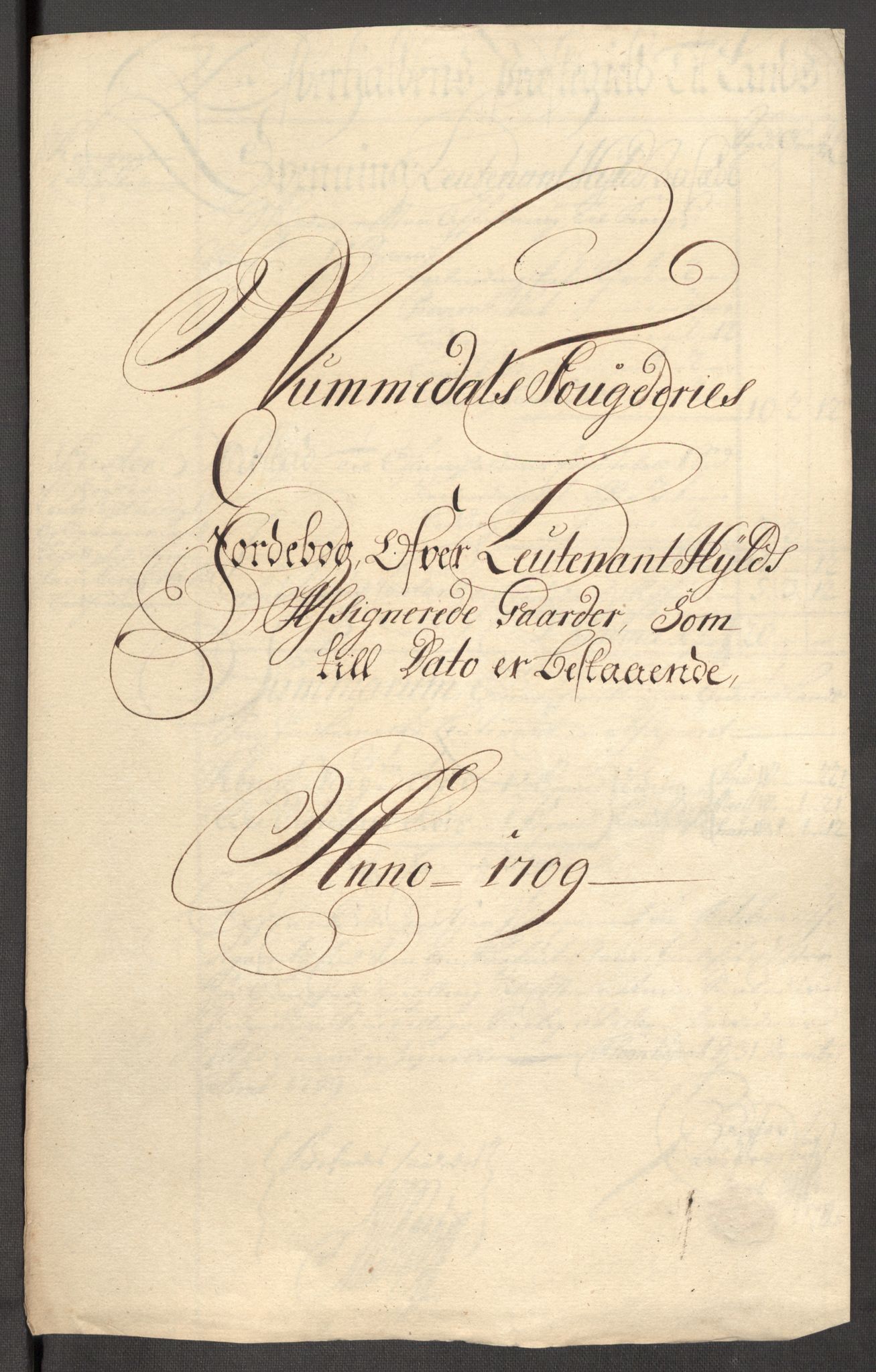 Rentekammeret inntil 1814, Reviderte regnskaper, Fogderegnskap, RA/EA-4092/R64/L4431: Fogderegnskap Namdal, 1709-1710, s. 160