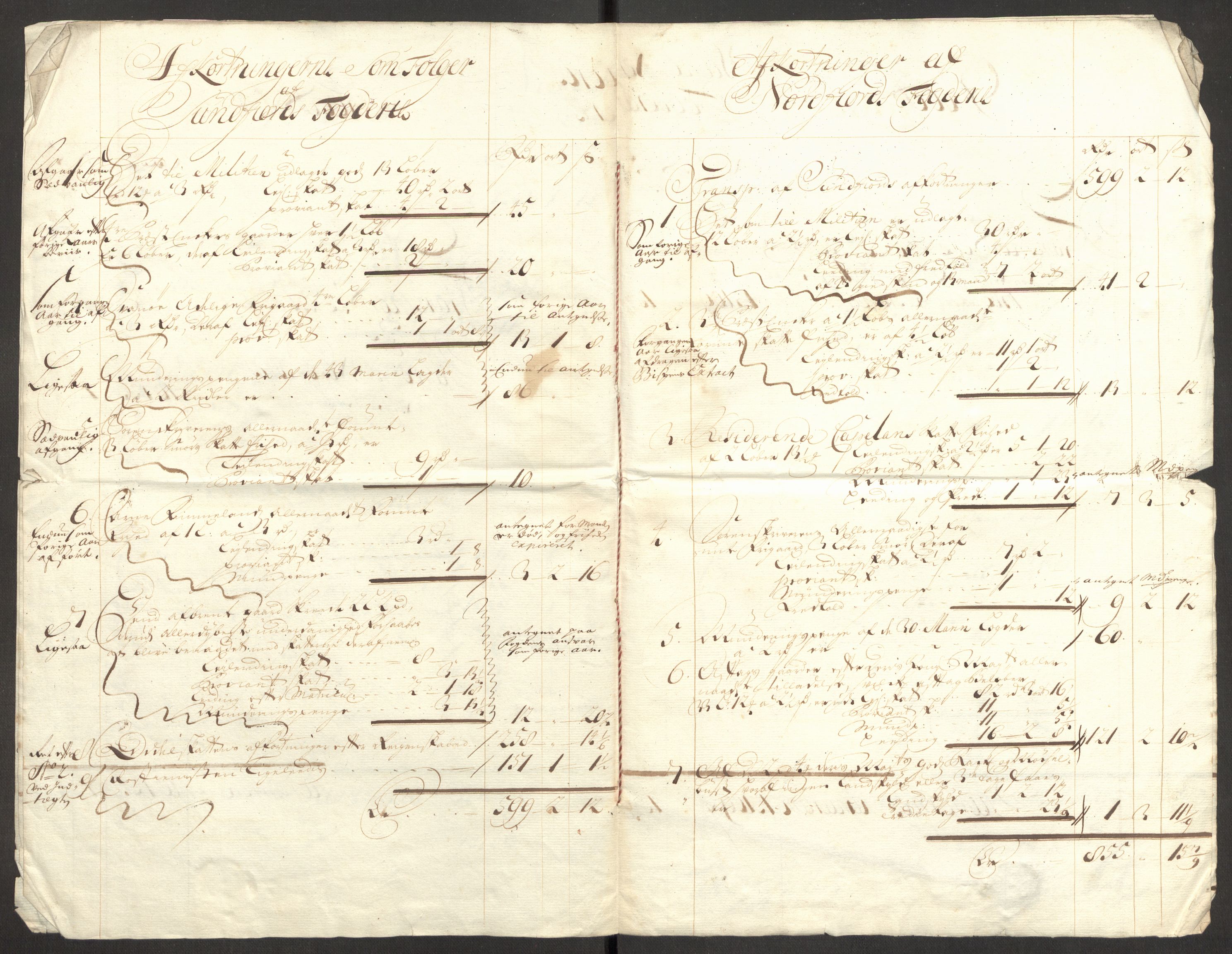 Rentekammeret inntil 1814, Reviderte regnskaper, Fogderegnskap, RA/EA-4092/R53/L3433: Fogderegnskap Sunn- og Nordfjord, 1710-1711, s. 8