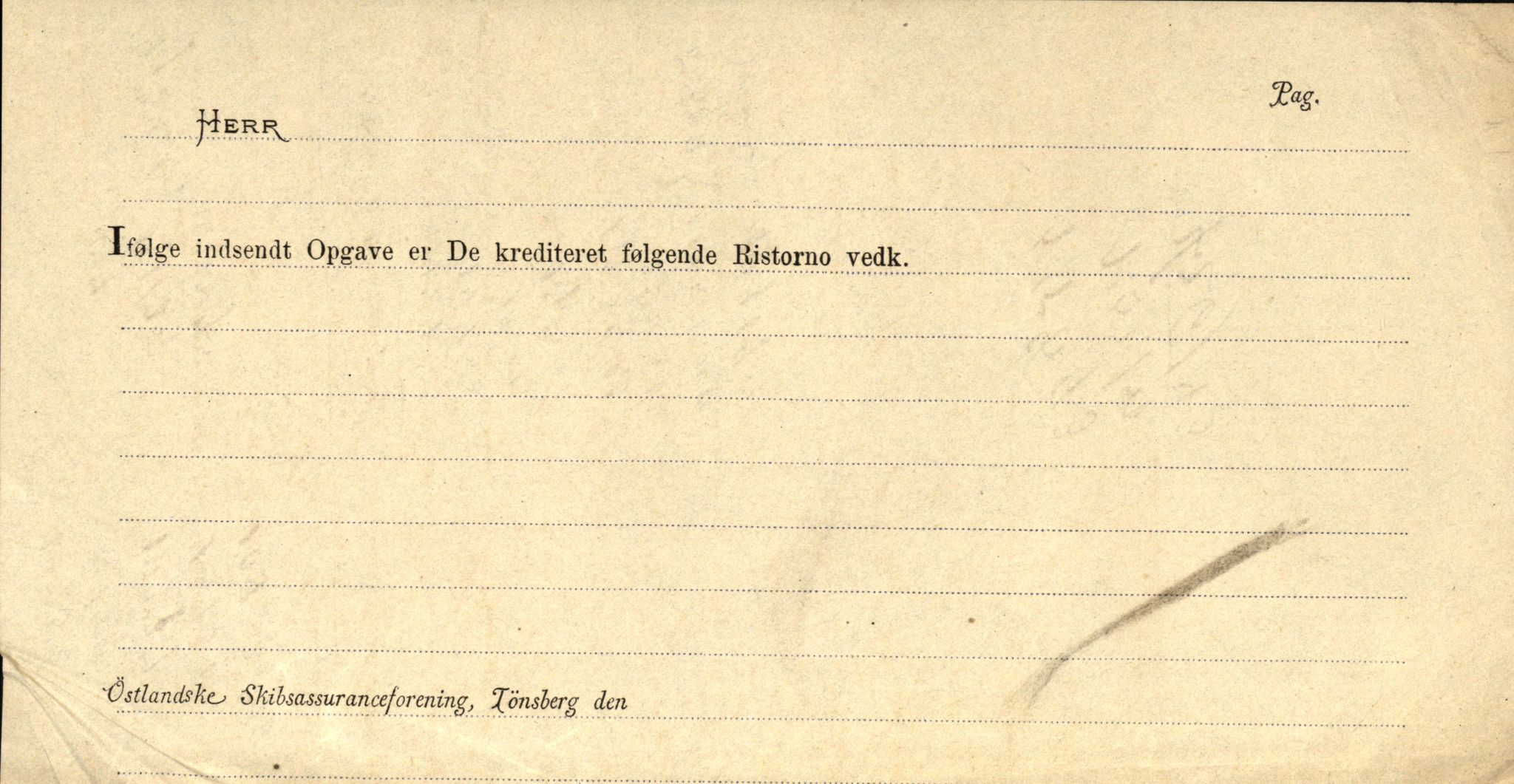 Pa 63 - Østlandske skibsassuranceforening, VEMU/A-1079/G/Ga/L0015/0010: Havaridokumenter / Cuba, Sirius, Freyr, Noatun, Frey, 1882, s. 55