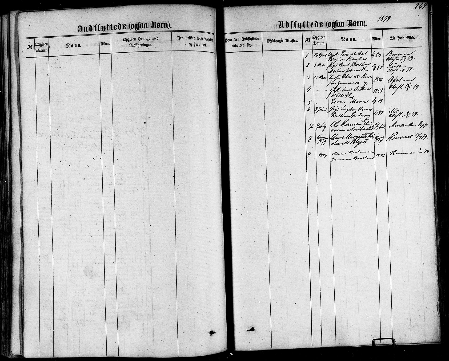 Ministerialprotokoller, klokkerbøker og fødselsregistre - Nordland, SAT/A-1459/838/L0551: Ministerialbok nr. 838A09, 1864-1880, s. 264