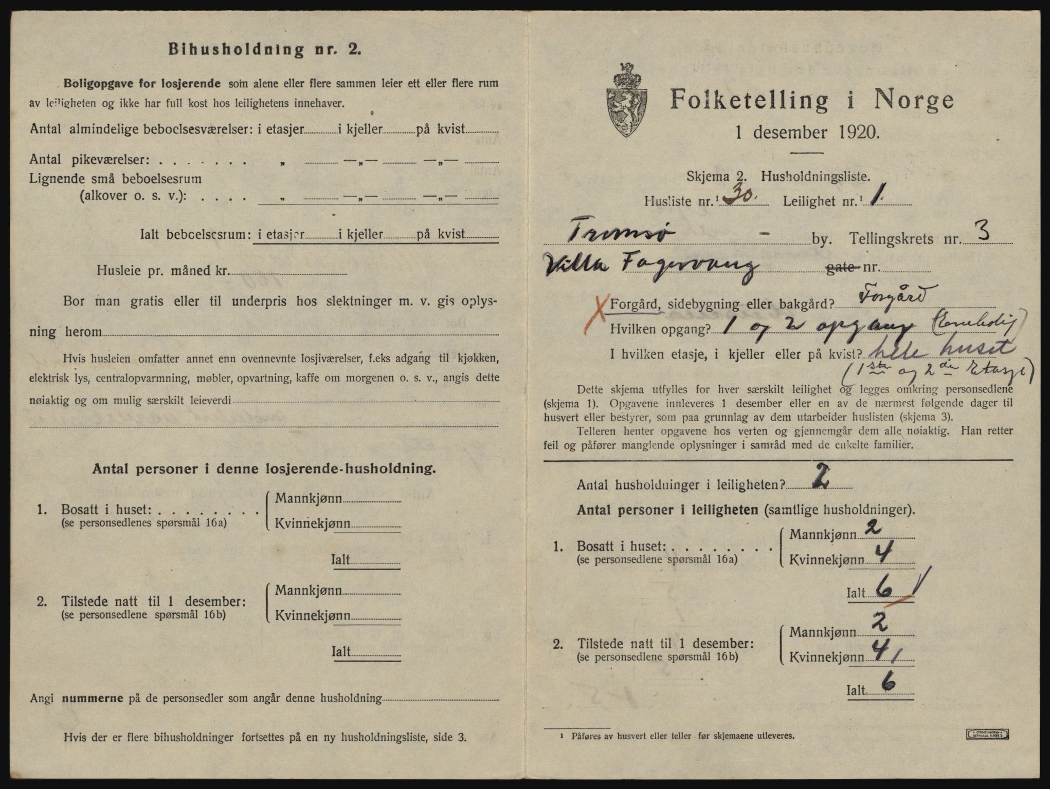 SATØ, Folketelling 1920 for 1902 Tromsø kjøpstad, 1920, s. 3203