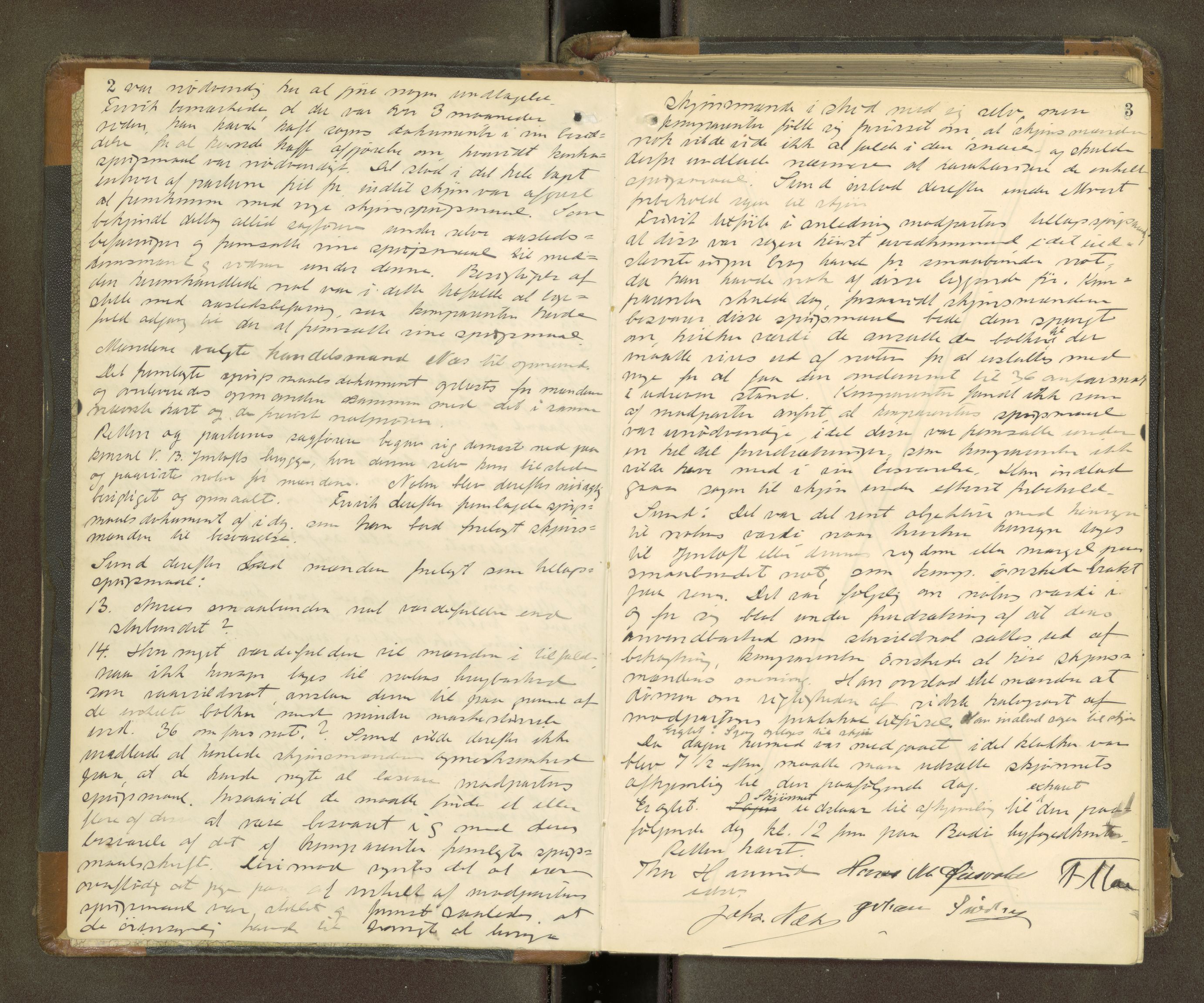 Bodø byfogd, AV/SAT-A-4588/1/1/1B/L0002: Ekstrarettsprotokoll, 1908-1918, s. 2-3