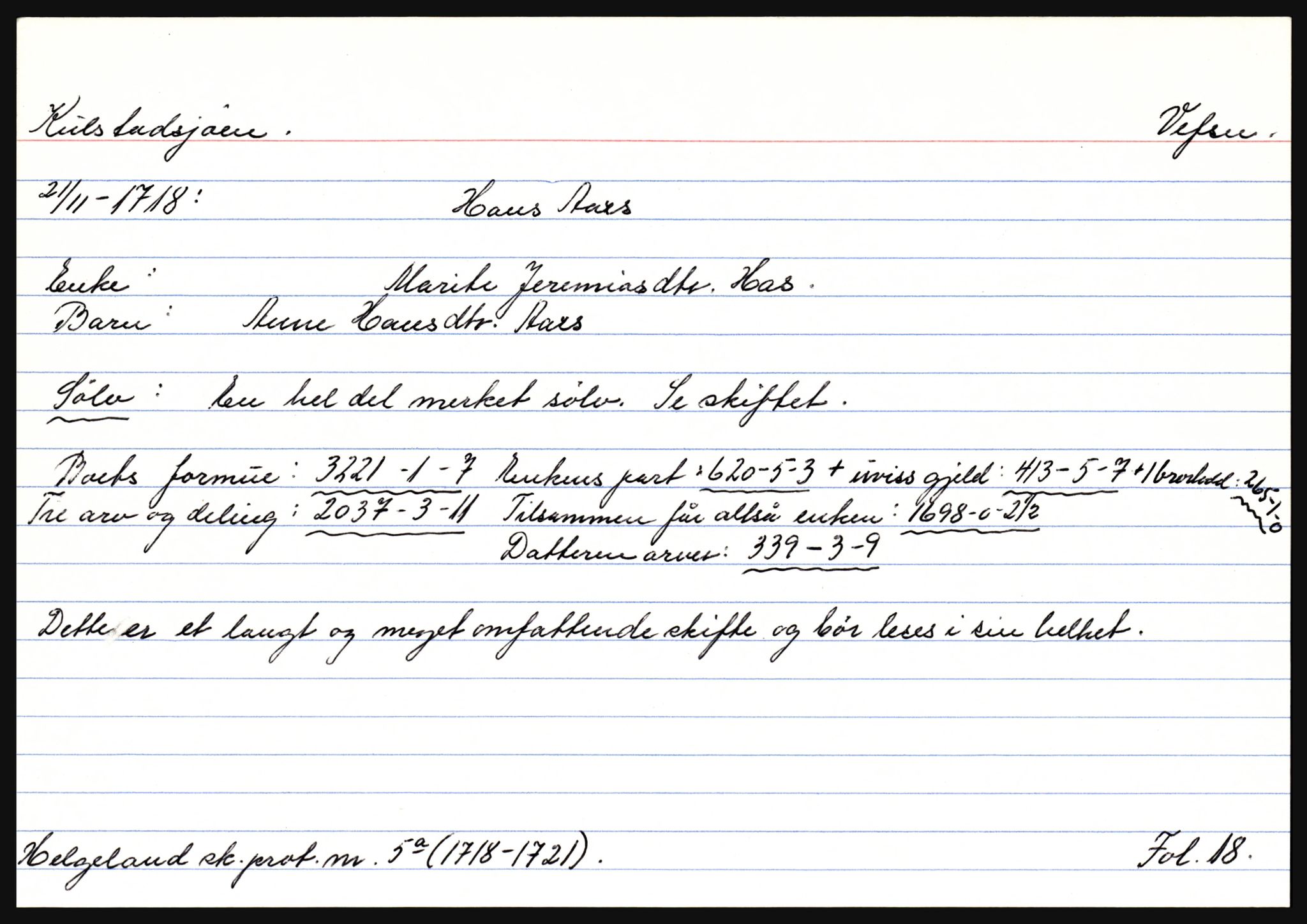 Helgeland sorenskriveri, AV/SAT-A-0004/3, 1686-1746, s. 1887