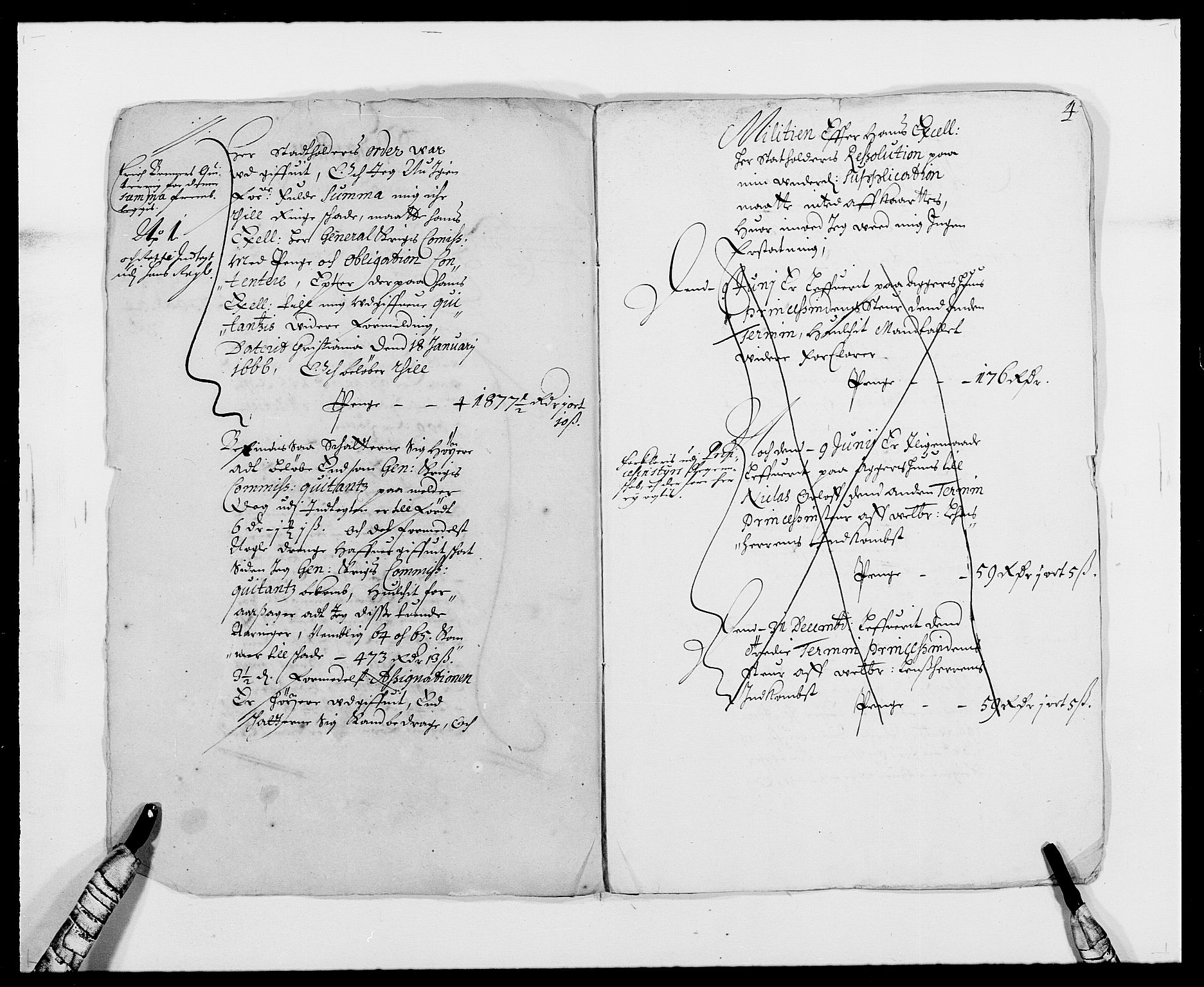 Rentekammeret inntil 1814, Reviderte regnskaper, Fogderegnskap, AV/RA-EA-4092/R42/L2537: Mandal fogderi, 1664-1666, s. 95