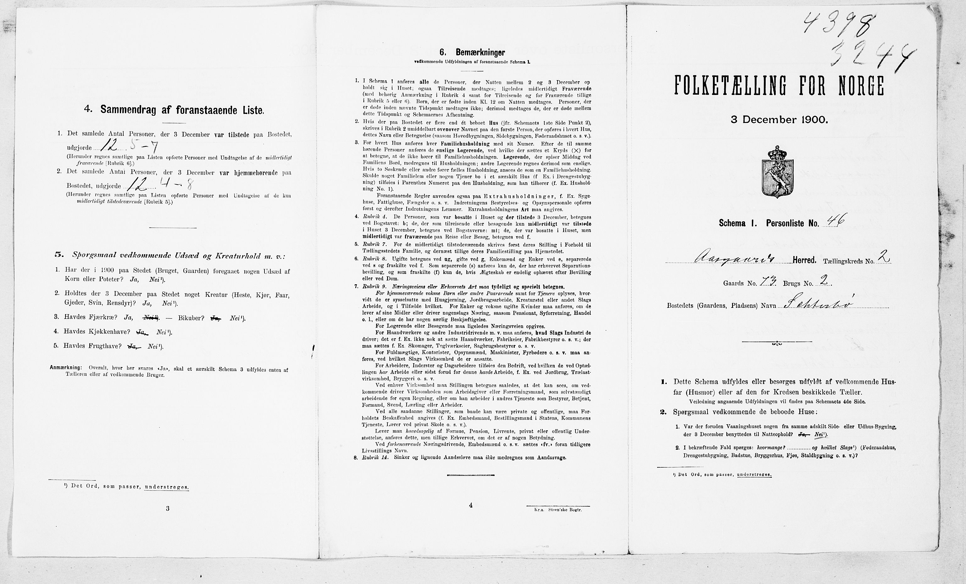 SAT, Folketelling 1900 for 1565 Åsskard herred, 1900, s. 14