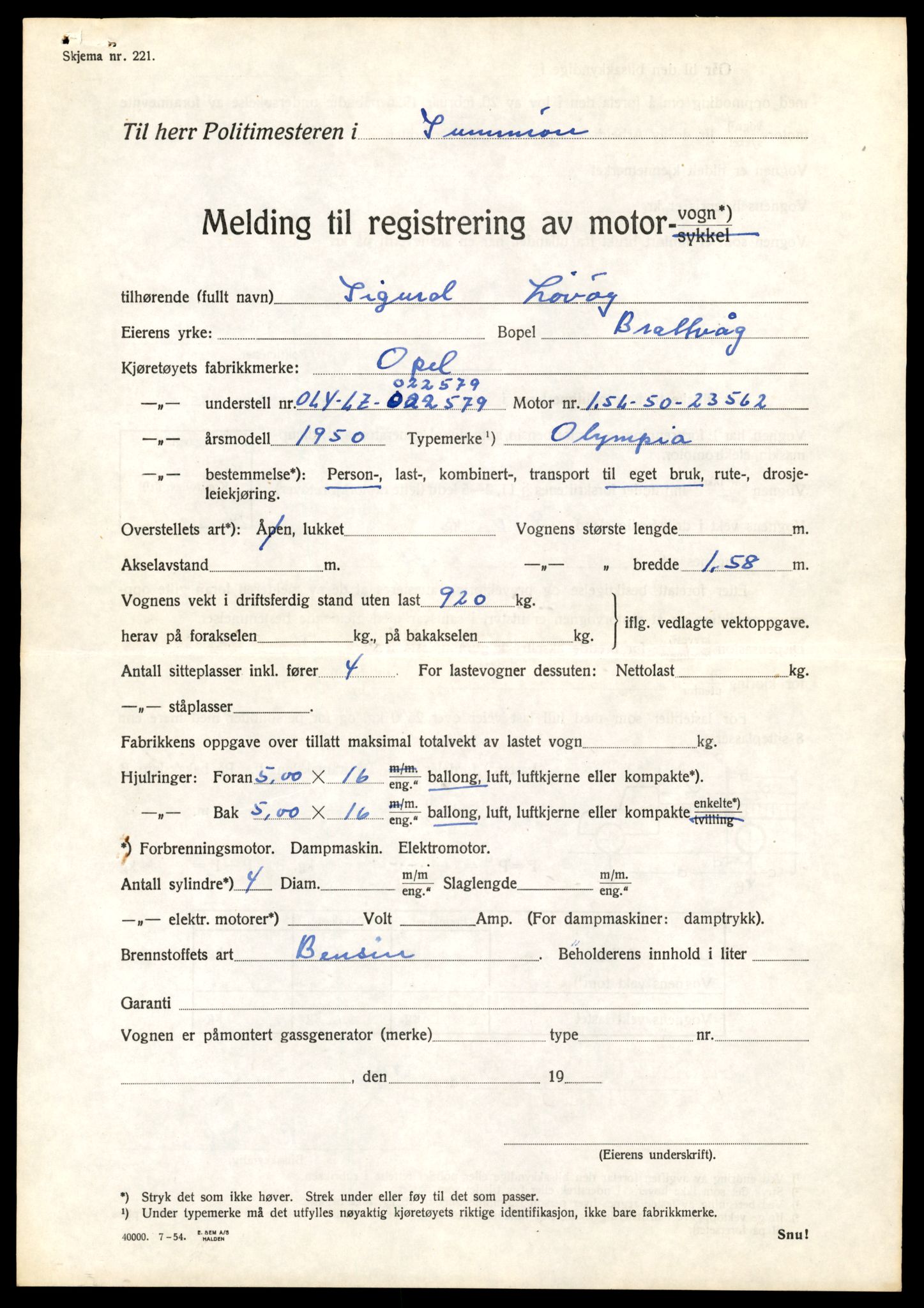 Møre og Romsdal vegkontor - Ålesund trafikkstasjon, SAT/A-4099/F/Fe/L0049: Registreringskort for kjøretøy T 14864 - T 18613, 1927-1998, s. 841