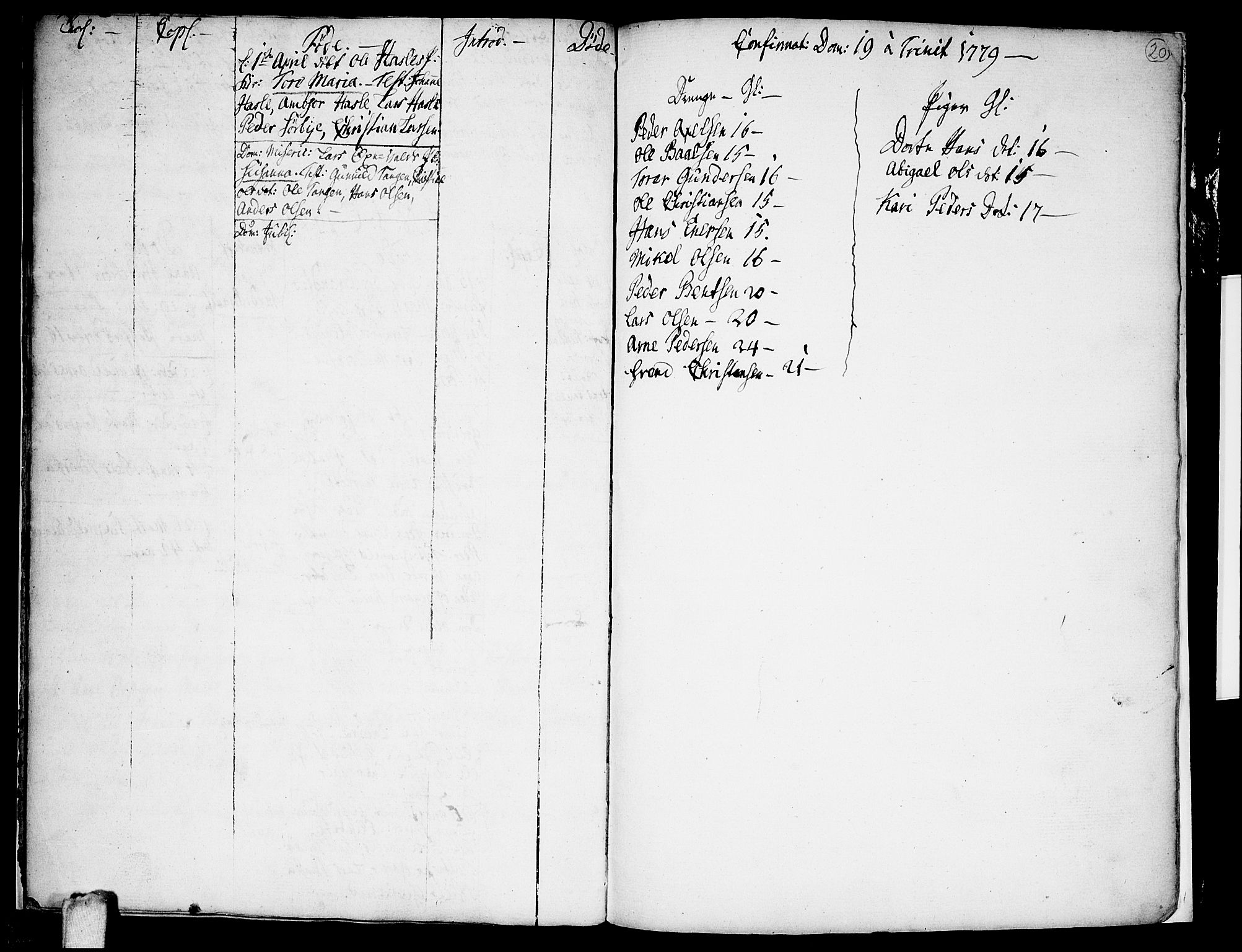 Nesodden prestekontor Kirkebøker, AV/SAO-A-10013/F/Fa/L0003: Ministerialbok nr. I 3, 1769-1780, s. 20