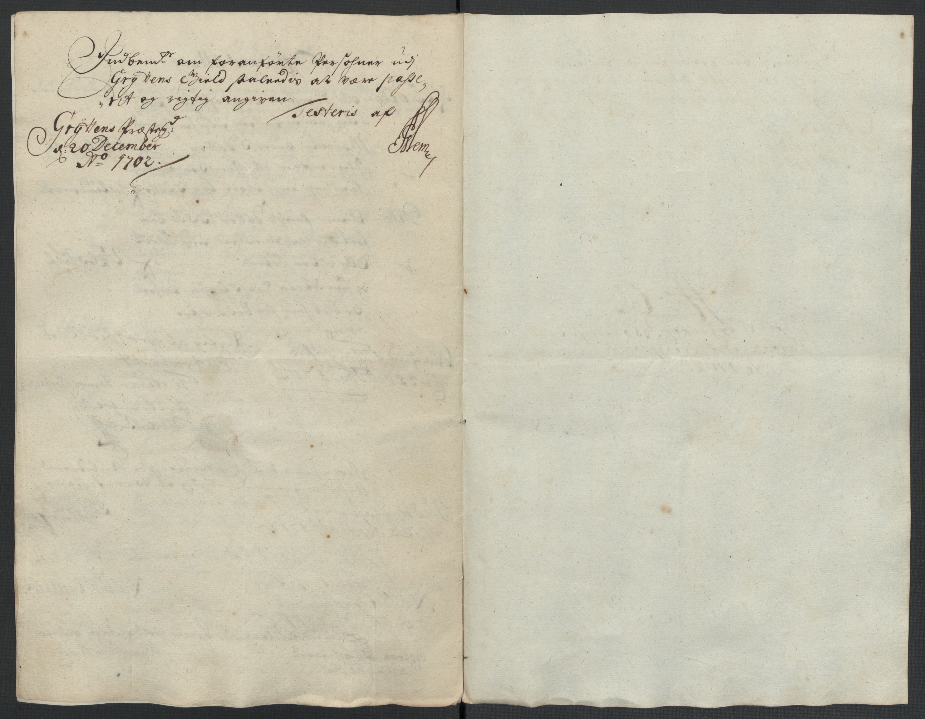 Rentekammeret inntil 1814, Reviderte regnskaper, Fogderegnskap, RA/EA-4092/R55/L3655: Fogderegnskap Romsdal, 1701-1702, s. 259