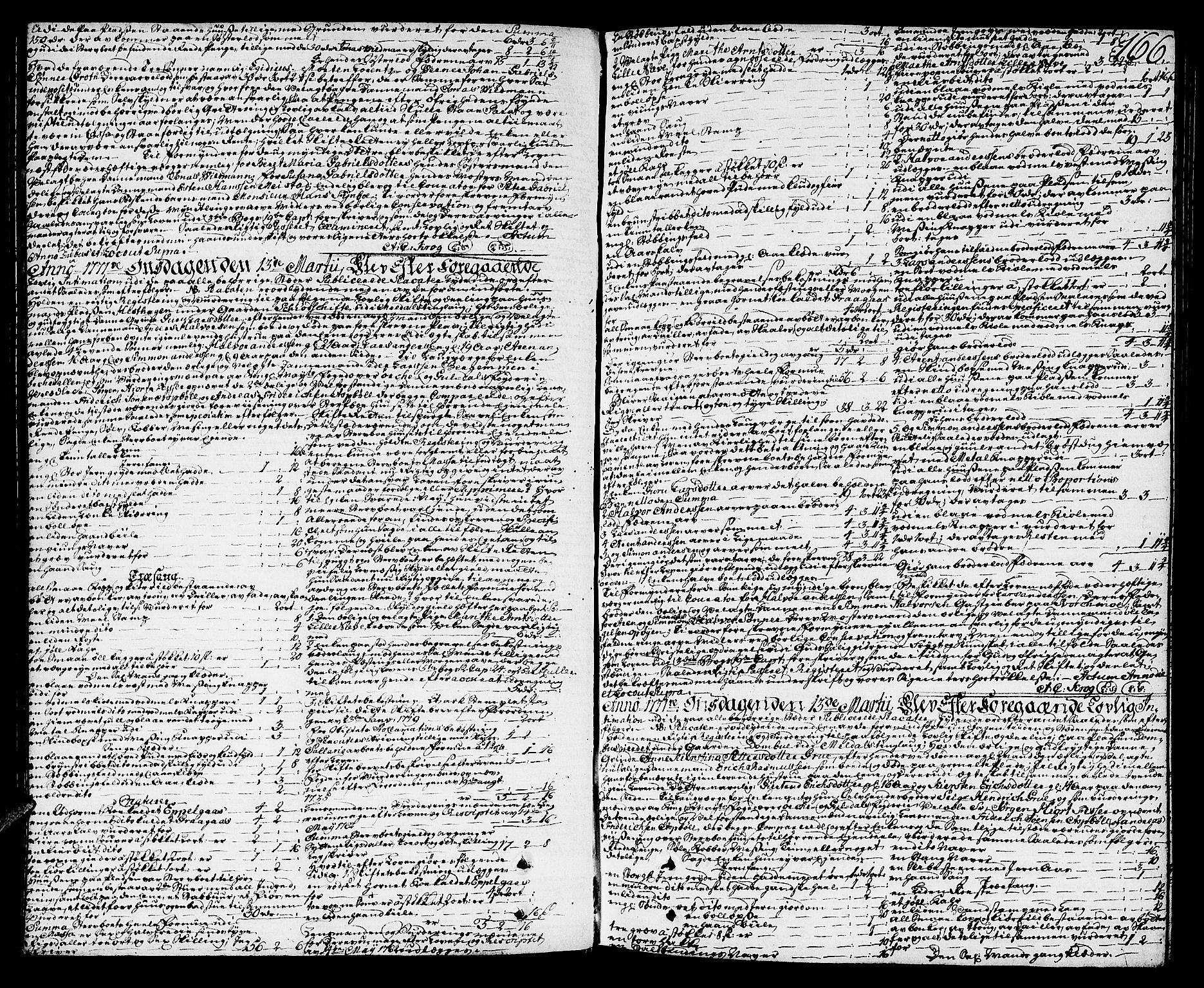 Orkdal sorenskriveri, SAT/A-4169/1/3/3Aa/L0007: Skifteprotokoller, 1767-1782, s. 165b-166a