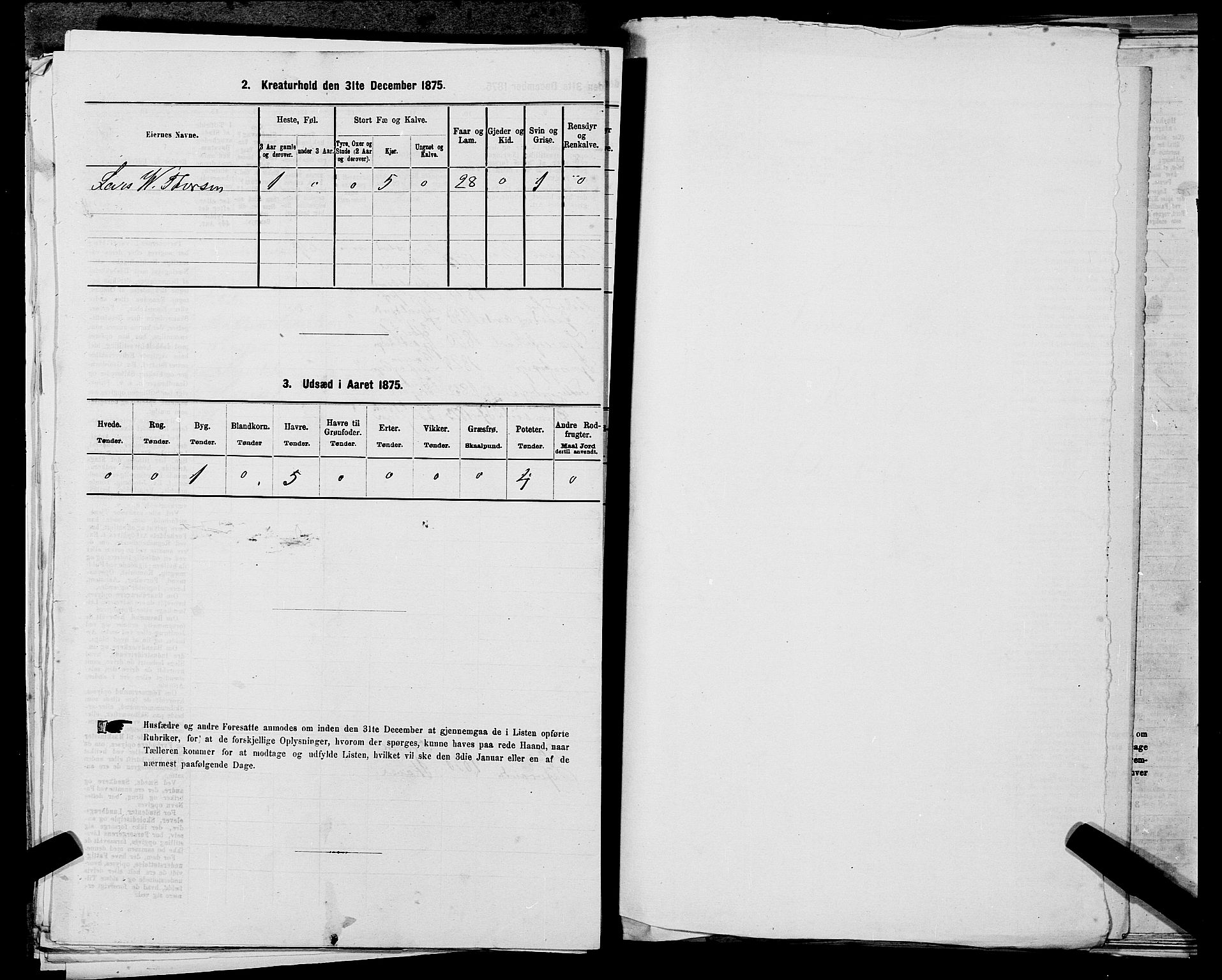 SAST, Folketelling 1875 for 1152L Torvastad prestegjeld, Torvastad sokn, Skåre sokn og Utsira sokn, 1875, s. 1113