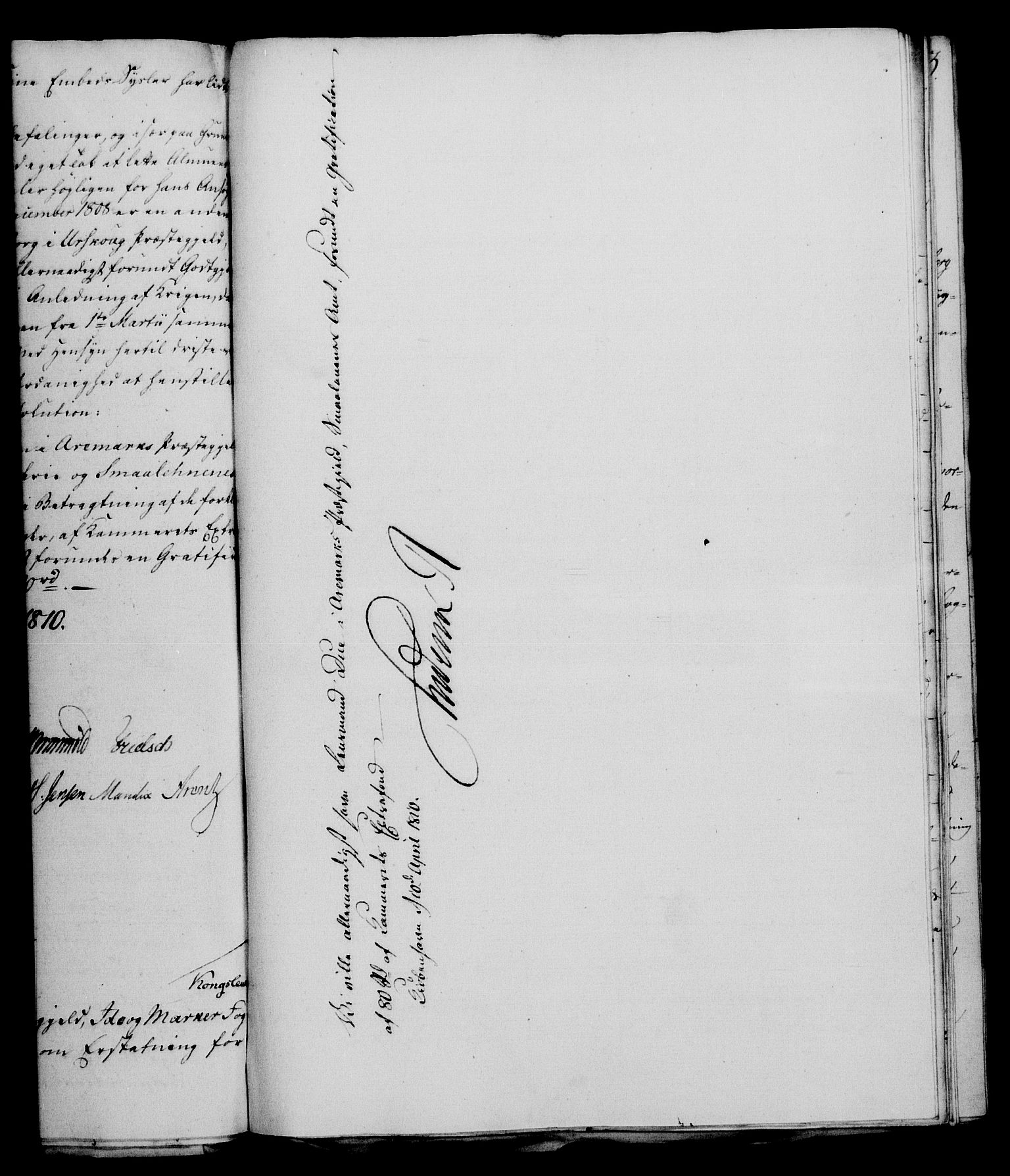 Rentekammeret, Kammerkanselliet, AV/RA-EA-3111/G/Gf/Gfa/L0092: Norsk relasjons- og resolusjonsprotokoll (merket RK 52.92), 1810, s. 143