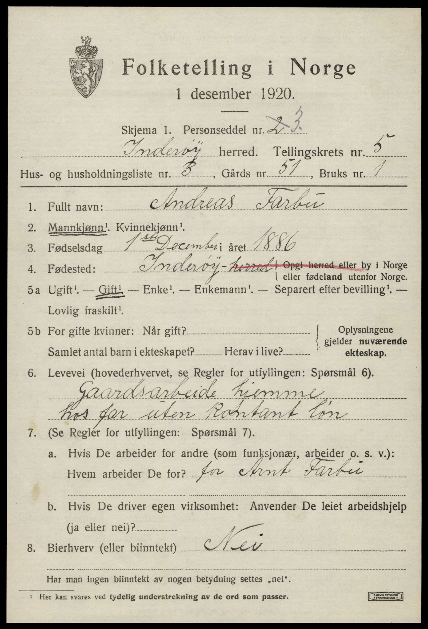 SAT, Folketelling 1920 for 1729 Inderøy herred, 1920, s. 4221
