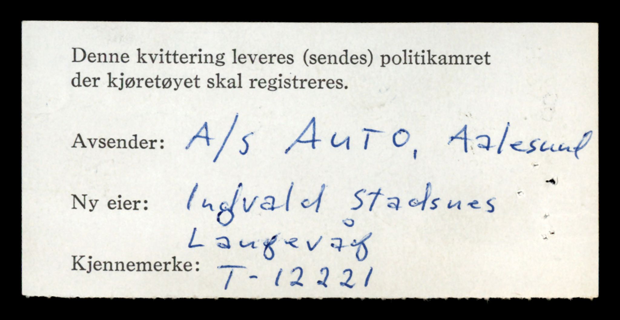 Møre og Romsdal vegkontor - Ålesund trafikkstasjon, SAT/A-4099/F/Fe/L0033: Registreringskort for kjøretøy T 12151 - T 12474, 1927-1998, s. 1824