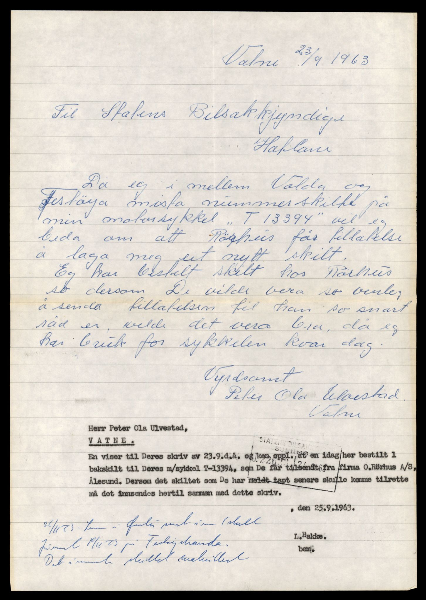 Møre og Romsdal vegkontor - Ålesund trafikkstasjon, AV/SAT-A-4099/F/Fe/L0039: Registreringskort for kjøretøy T 13361 - T 13530, 1927-1998, s. 541