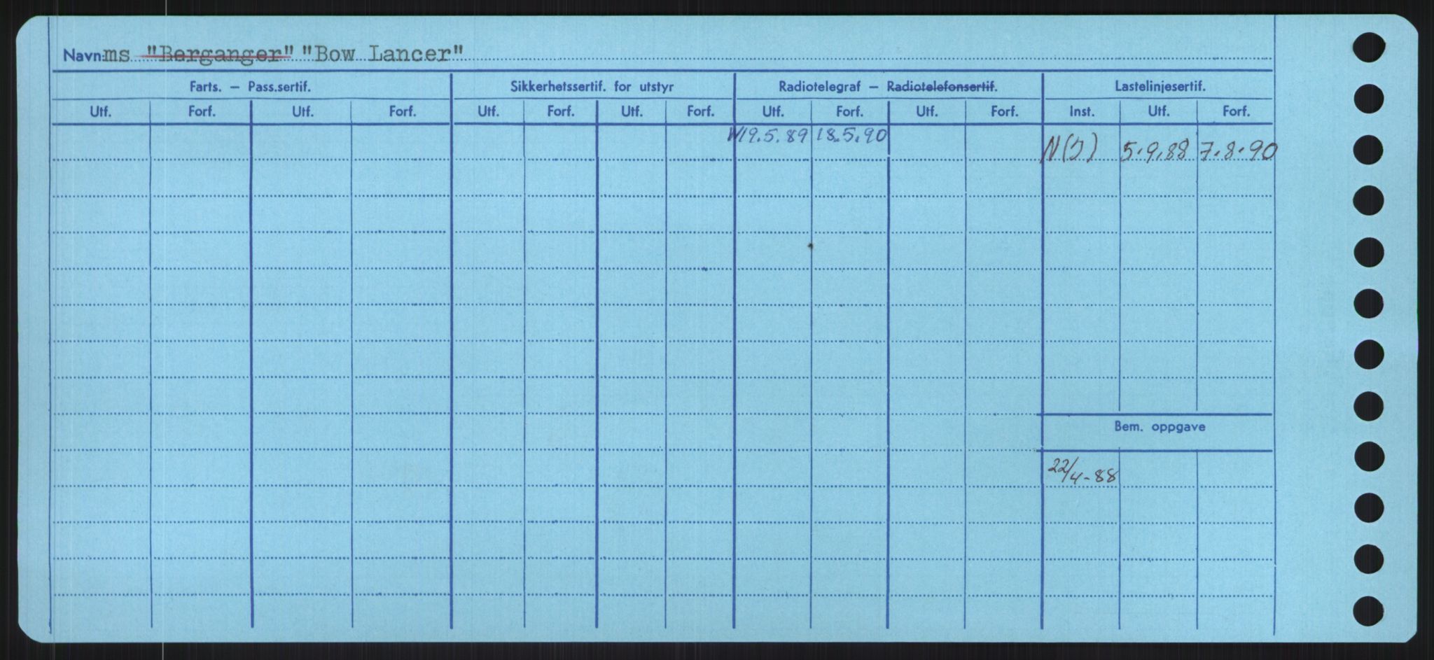 Sjøfartsdirektoratet med forløpere, Skipsmålingen, RA/S-1627/H/Ha/L0001/0002: Fartøy, A-Eig / Fartøy Bjør-Eig, s. 186