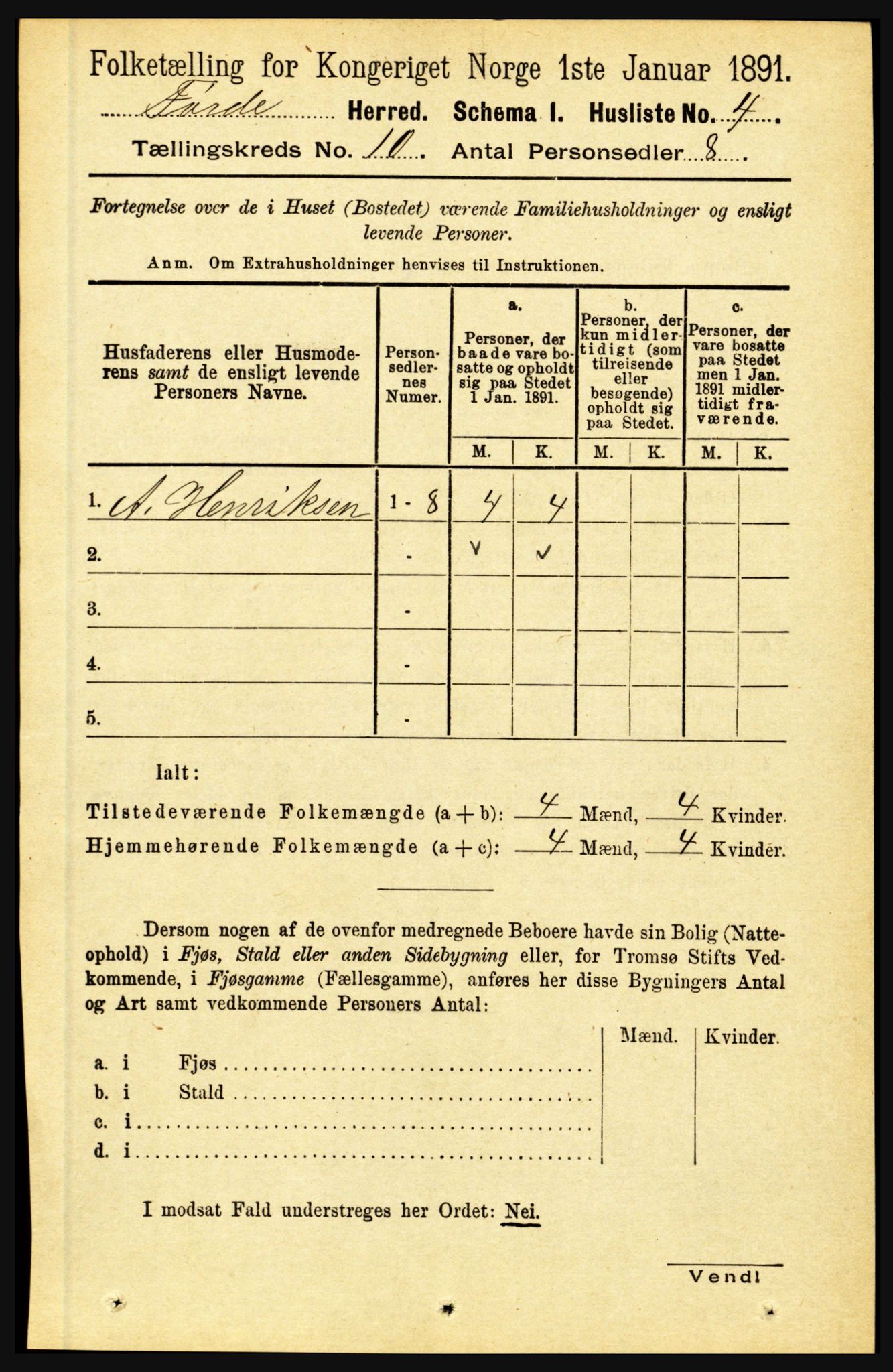 RA, Folketelling 1891 for 1432 Førde herred, 1891, s. 3613