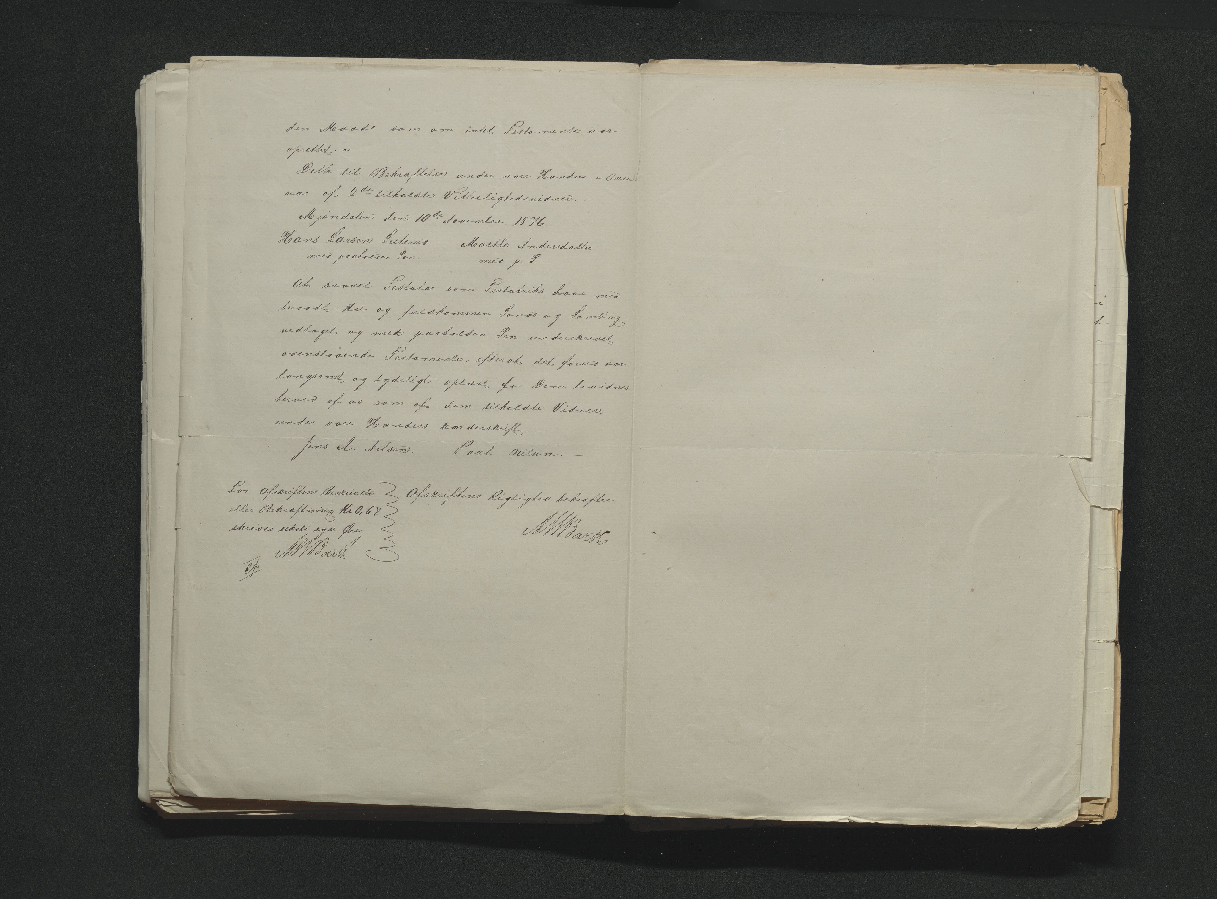 Eiker, Modum og Sigdal sorenskriveri, AV/SAKO-A-123/H/Ha/Hab/L0014: Dødsfallsmeldinger, 1874-1877, s. 622