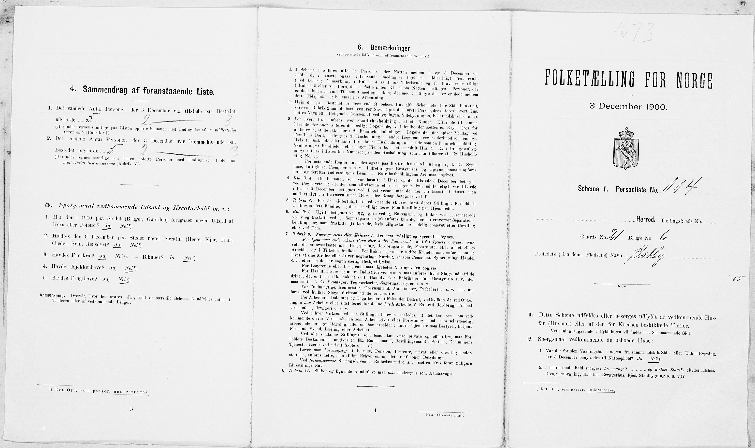 SAT, Folketelling 1900 for 1721 Verdal herred, 1900, s. 621