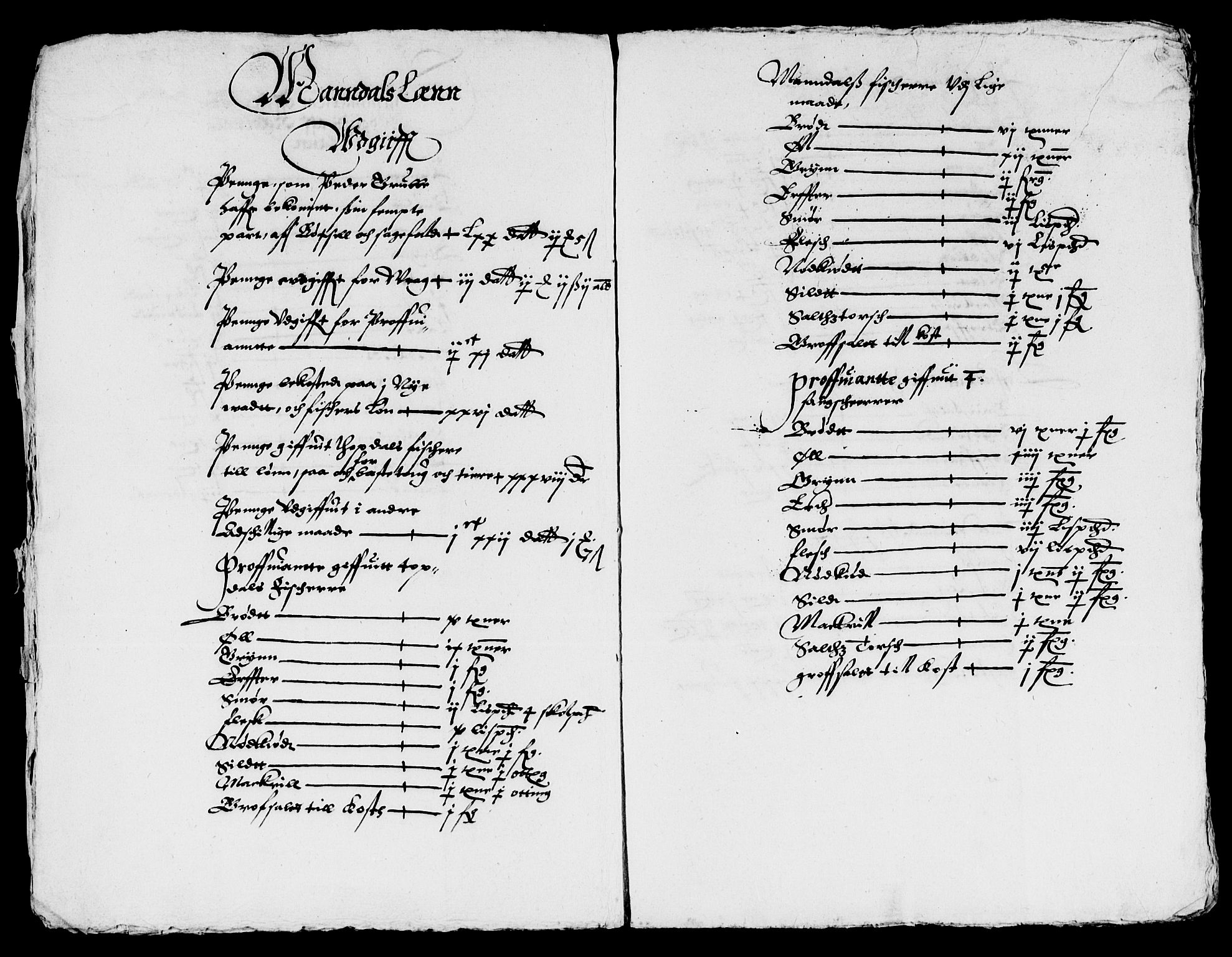 Rentekammeret inntil 1814, Reviderte regnskaper, Lensregnskaper, AV/RA-EA-5023/R/Rb/Rbq/L0001: Nedenes len. Mandals len. Råbyggelag., 1592-1607