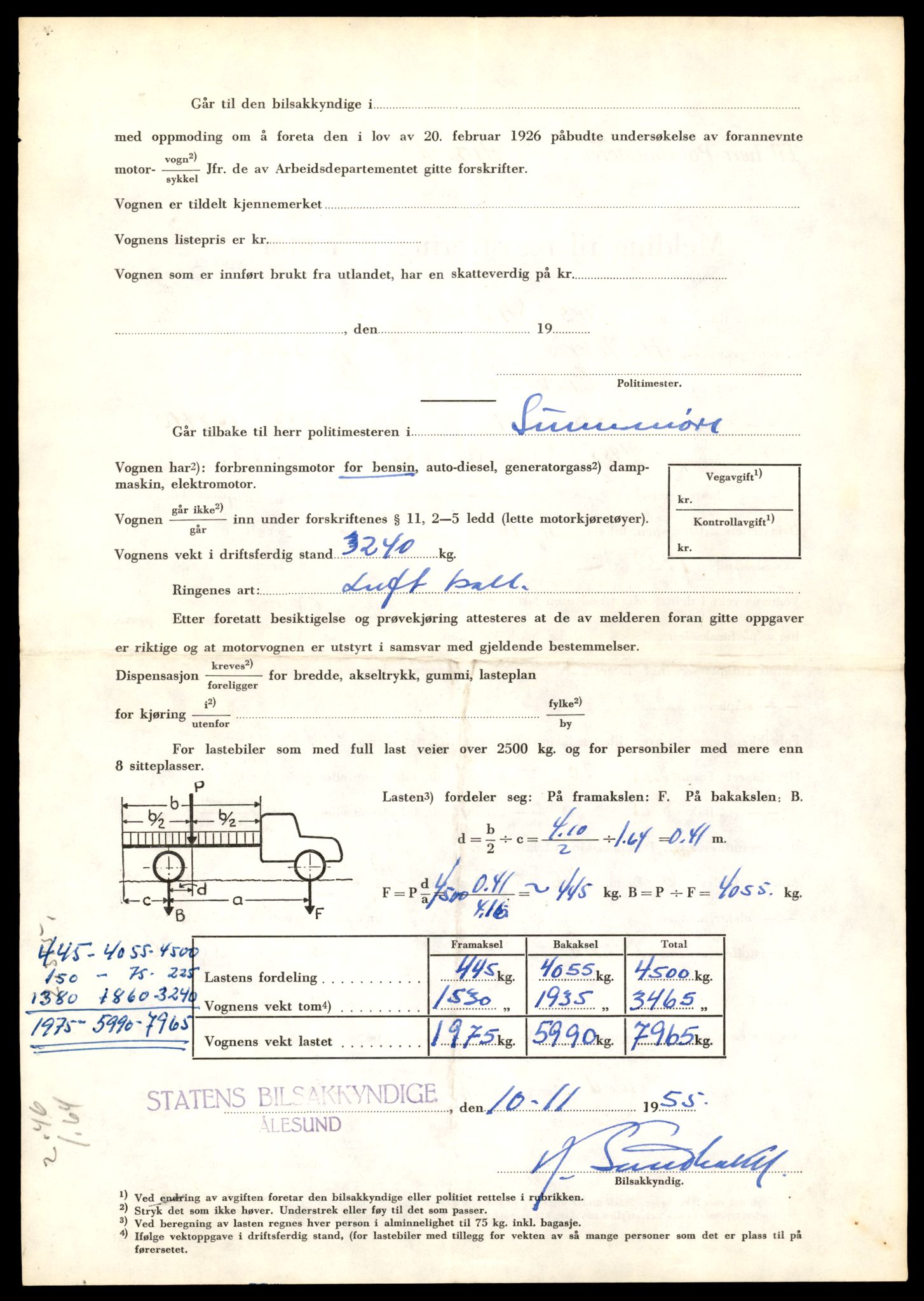 Møre og Romsdal vegkontor - Ålesund trafikkstasjon, AV/SAT-A-4099/F/Fe/L0036: Registreringskort for kjøretøy T 12831 - T 13030, 1927-1998, s. 444