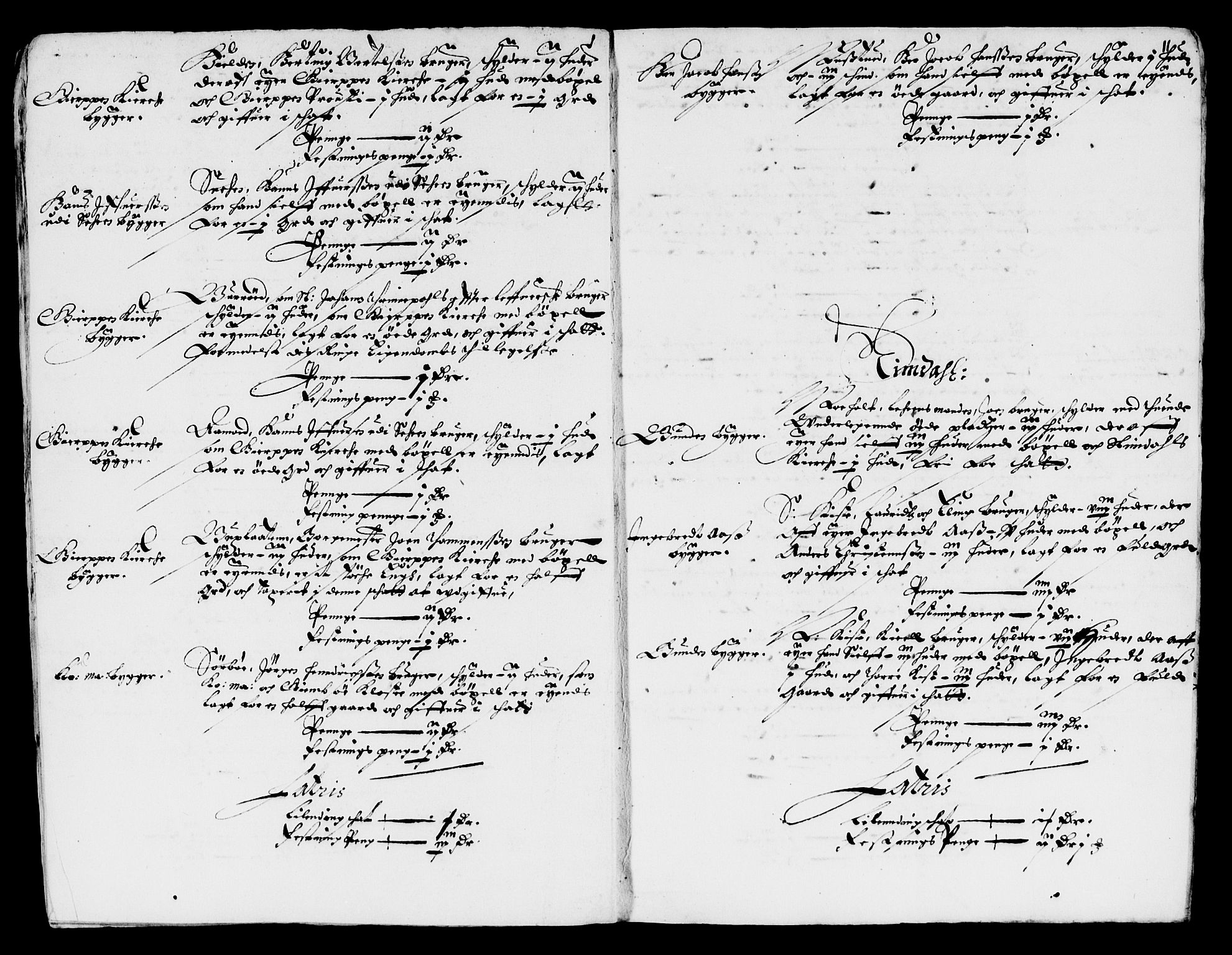 Rentekammeret inntil 1814, Reviderte regnskaper, Lensregnskaper, AV/RA-EA-5023/R/Rb/Rbp/L0041: Bratsberg len, 1654-1656