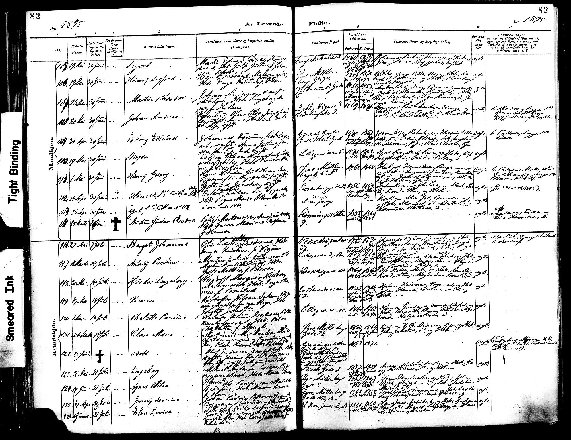 Ministerialprotokoller, klokkerbøker og fødselsregistre - Sør-Trøndelag, SAT/A-1456/604/L0197: Ministerialbok nr. 604A18, 1893-1900, s. 82