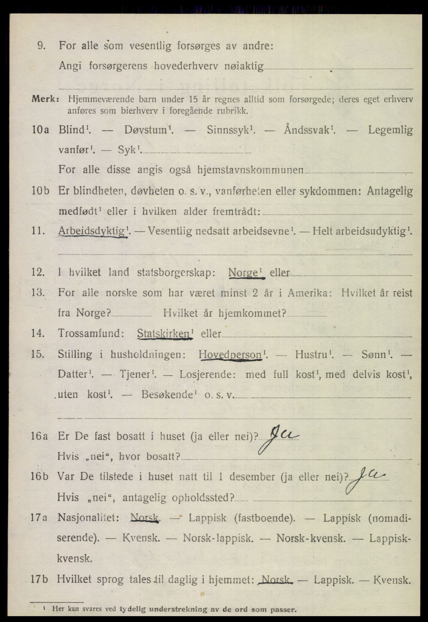 SAT, Folketelling 1920 for 1838 Gildeskål herred, 1920, s. 6155