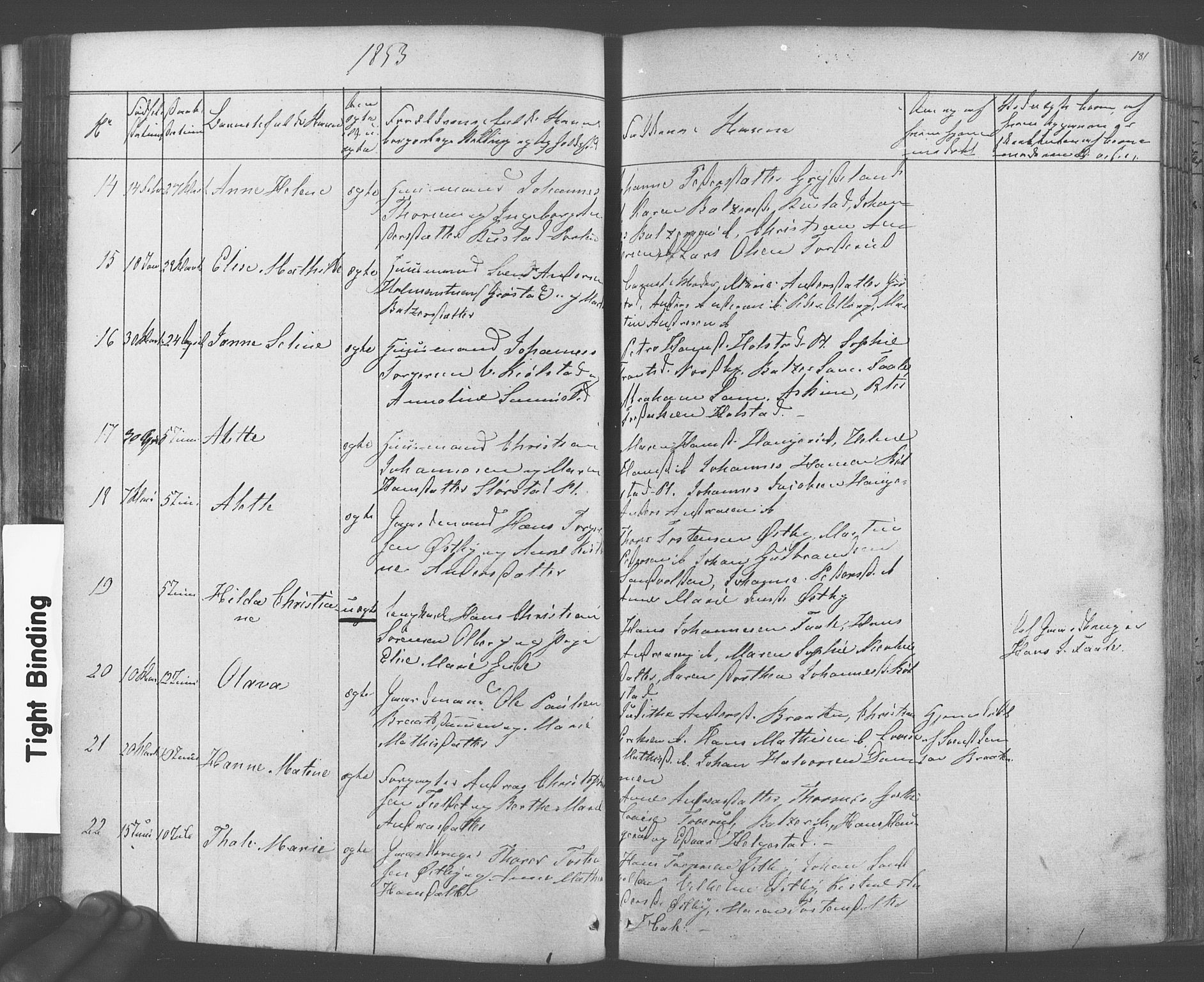 Ås prestekontor Kirkebøker, SAO/A-10894/F/Fa/L0006: Ministerialbok nr. I 6, 1841-1853, s. 180-181
