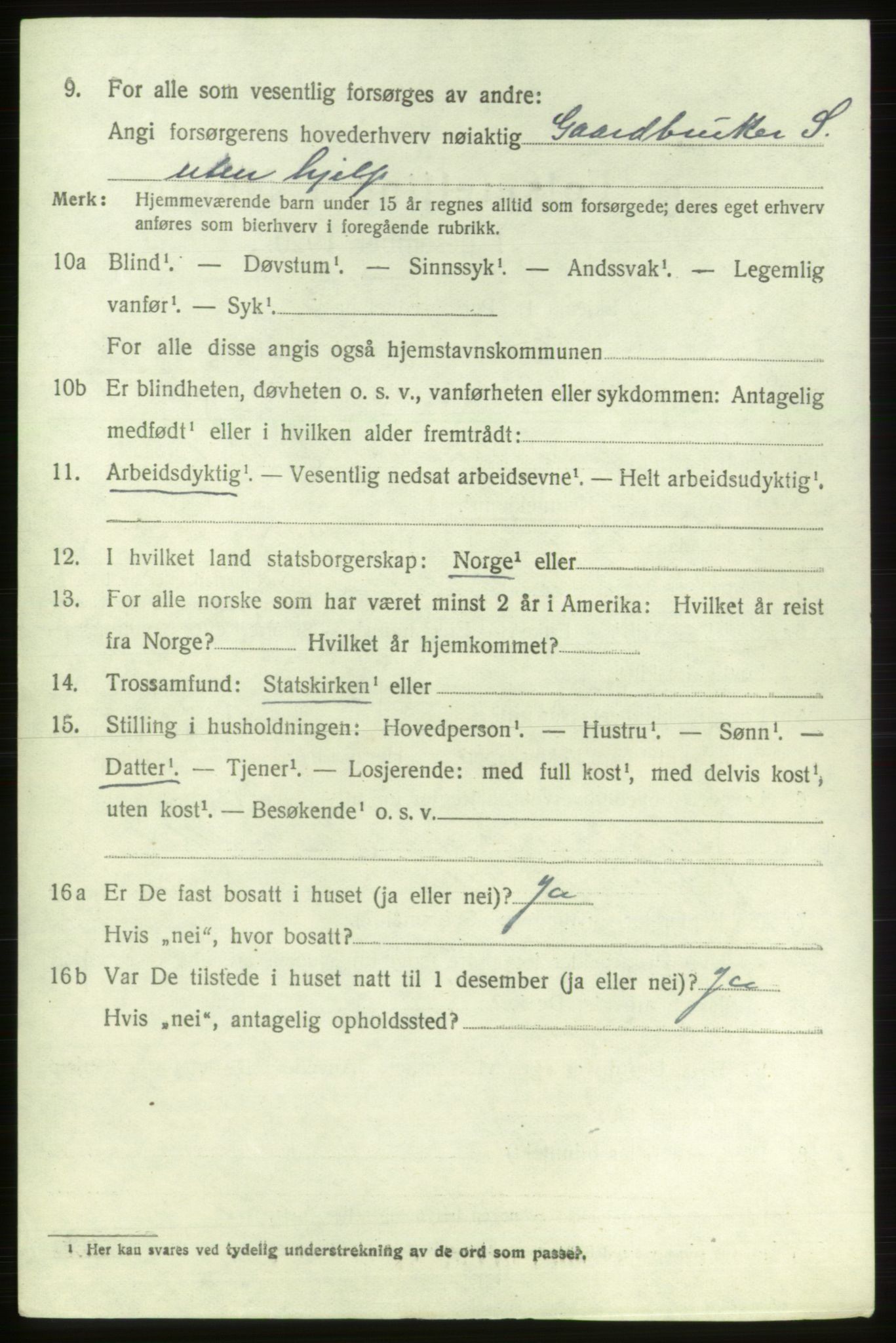 SAB, Folketelling 1920 for 1211 Etne herred, 1920, s. 2028